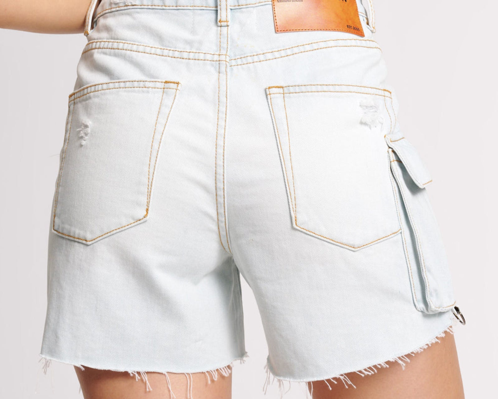 Legends High Waist Mom Fit Denim Shorts - Le Surf