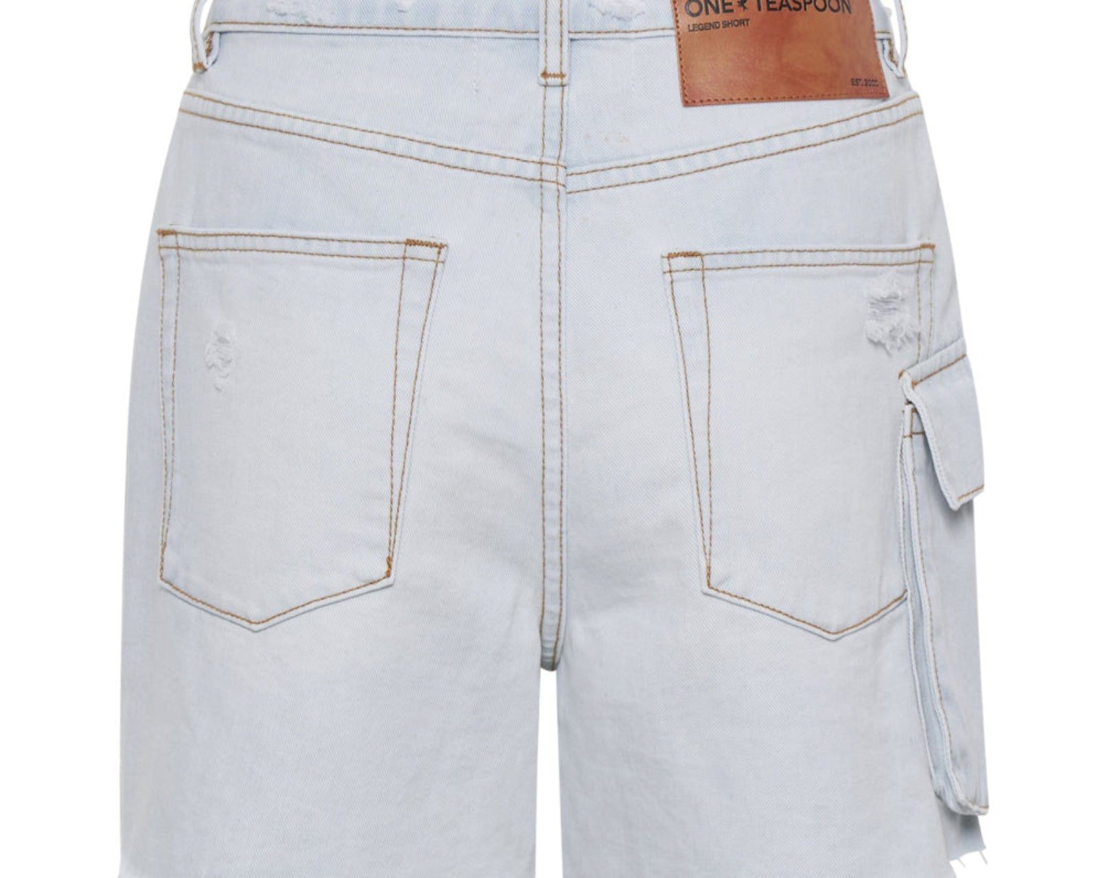 Legends High Waist Mom Fit Denim Shorts - Le Surf