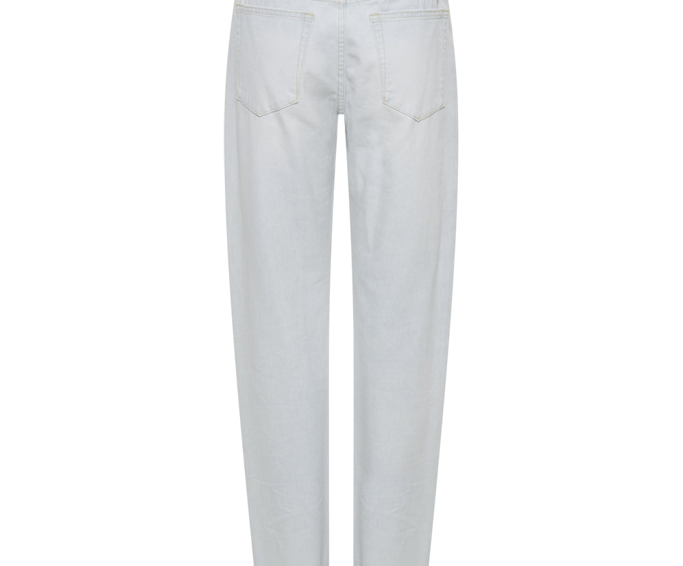 Truckers Low Waist Straight Leg Denim Jeans - Le Surf