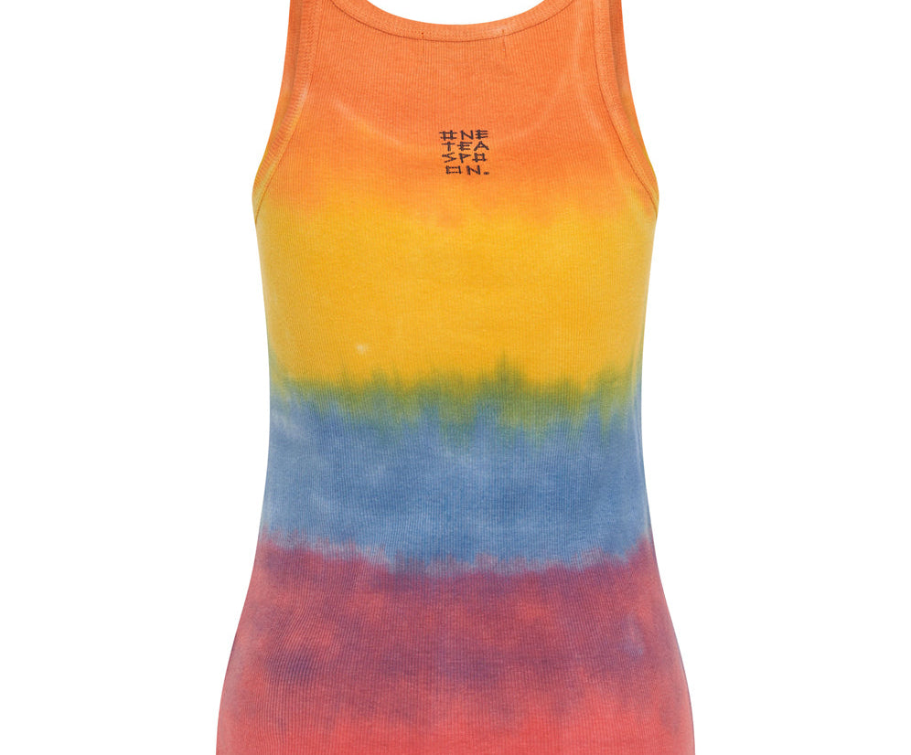 SUNSET STRIPE RIB SINGLET