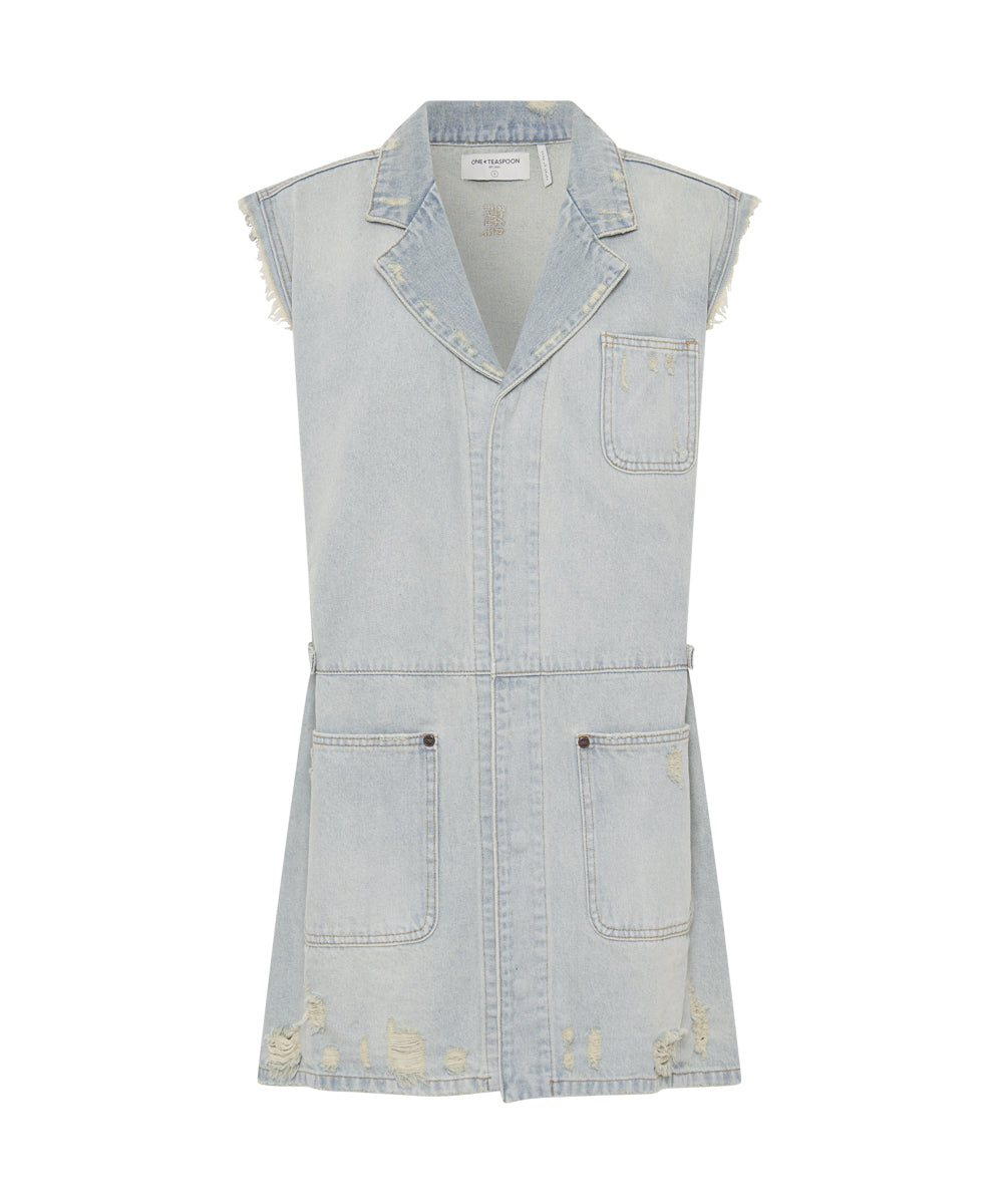 Products OLD WEST PALISADES DENIM DRESS