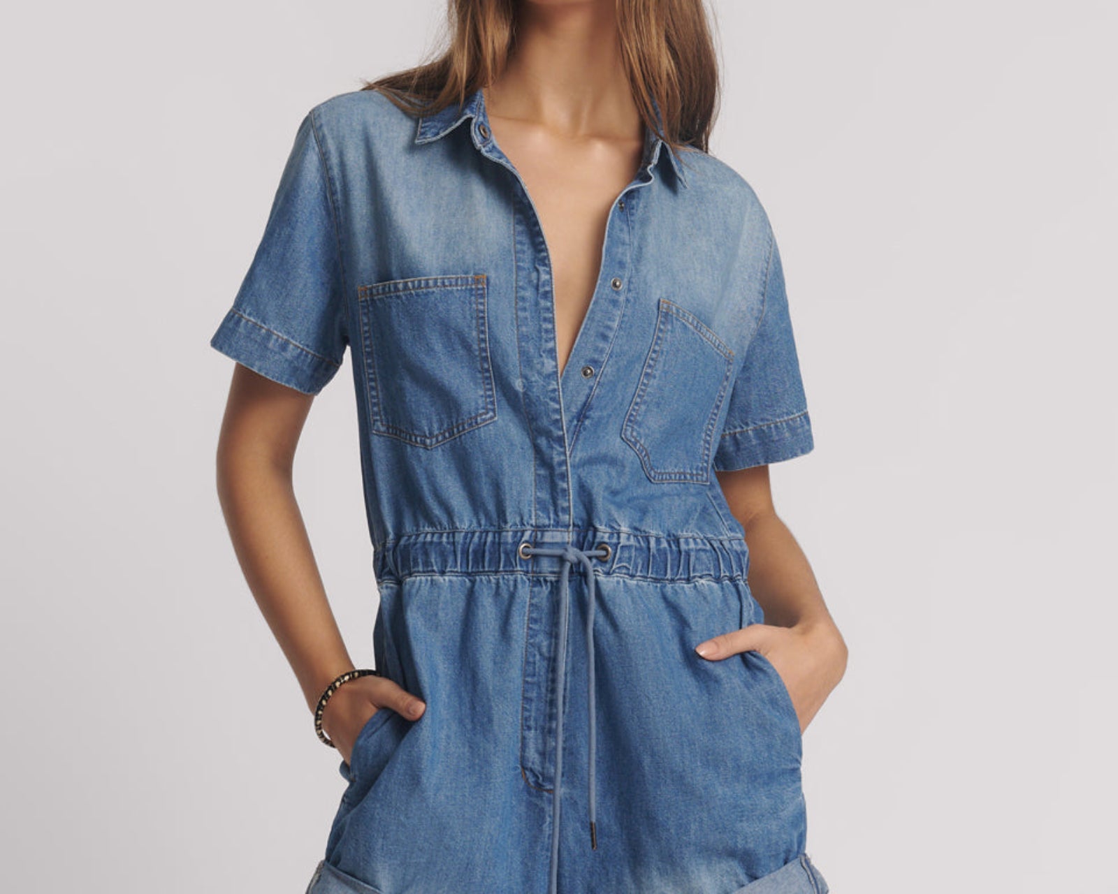 Billie Jumpsuit - Pacifica Blue