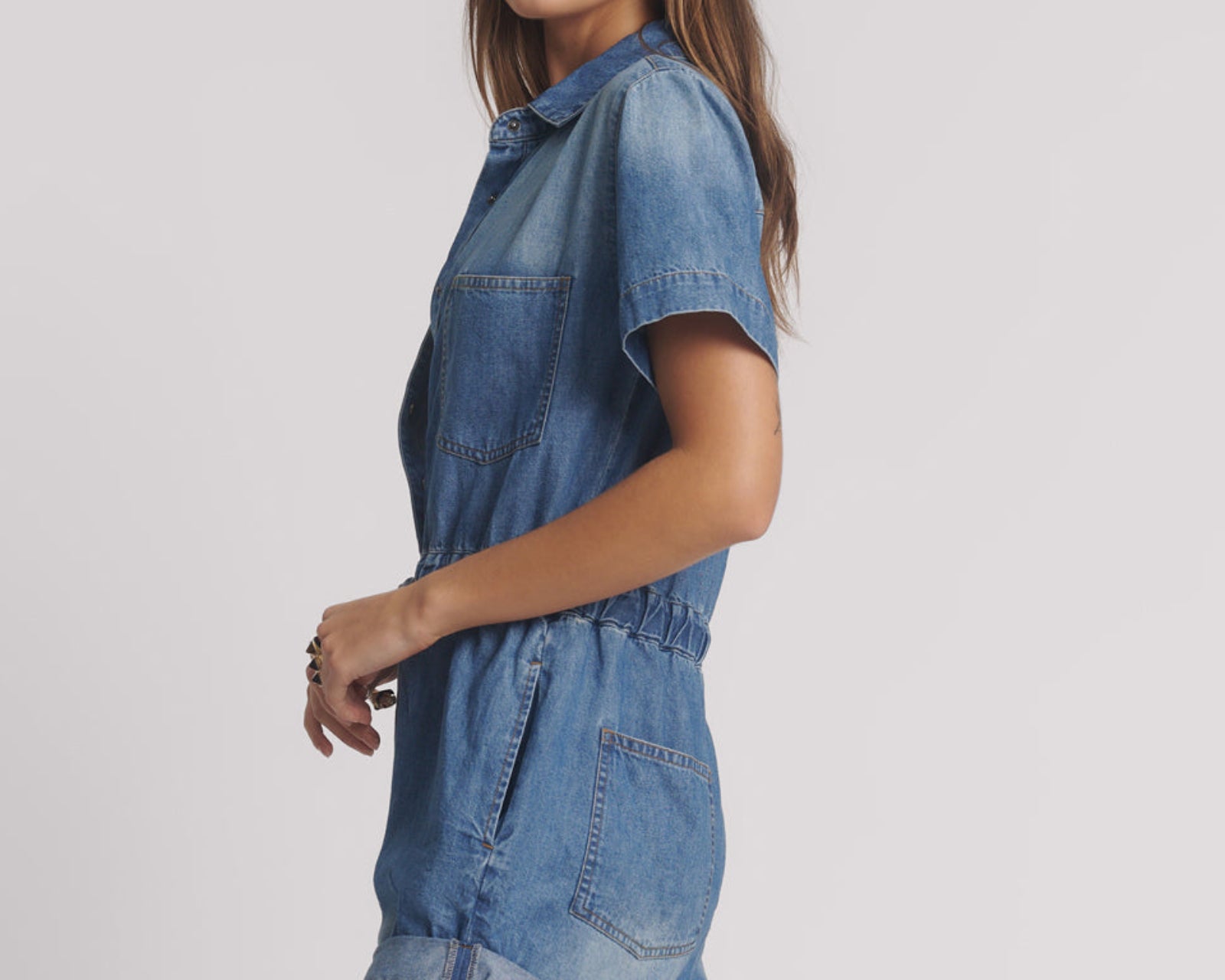 Billie Jumpsuit - Pacifica Blue