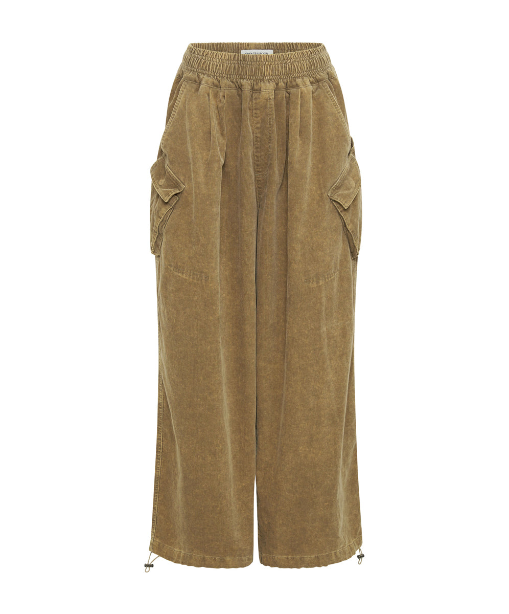 Products CAMEL CORDRUOY PARACHUTE PANTS