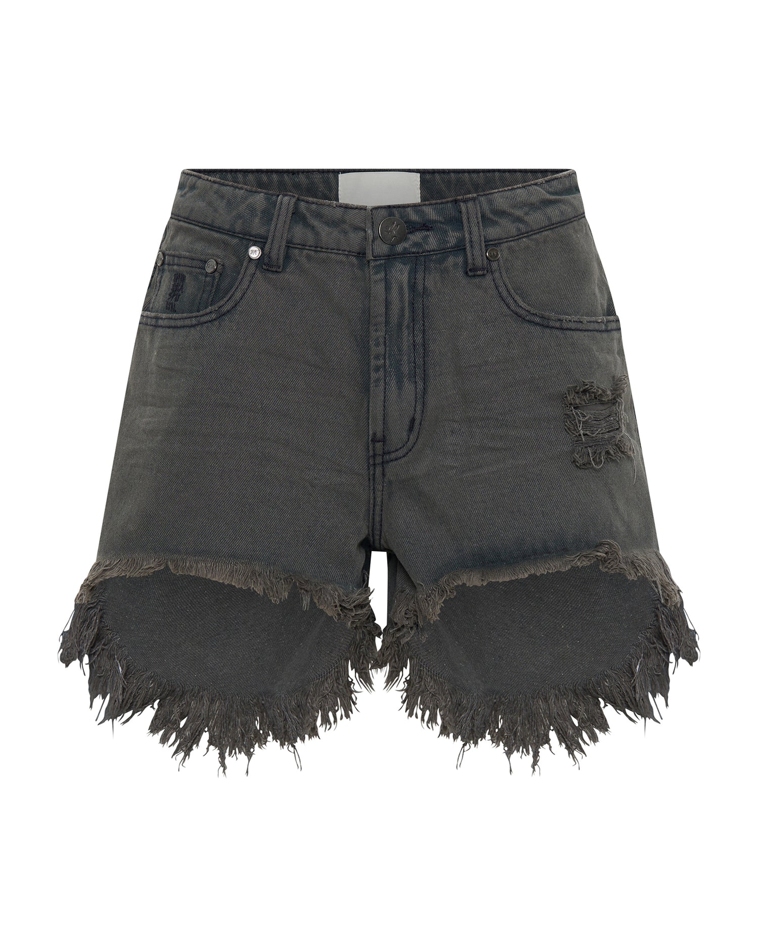 Bonitas High Waist Denim Shorts - Storme