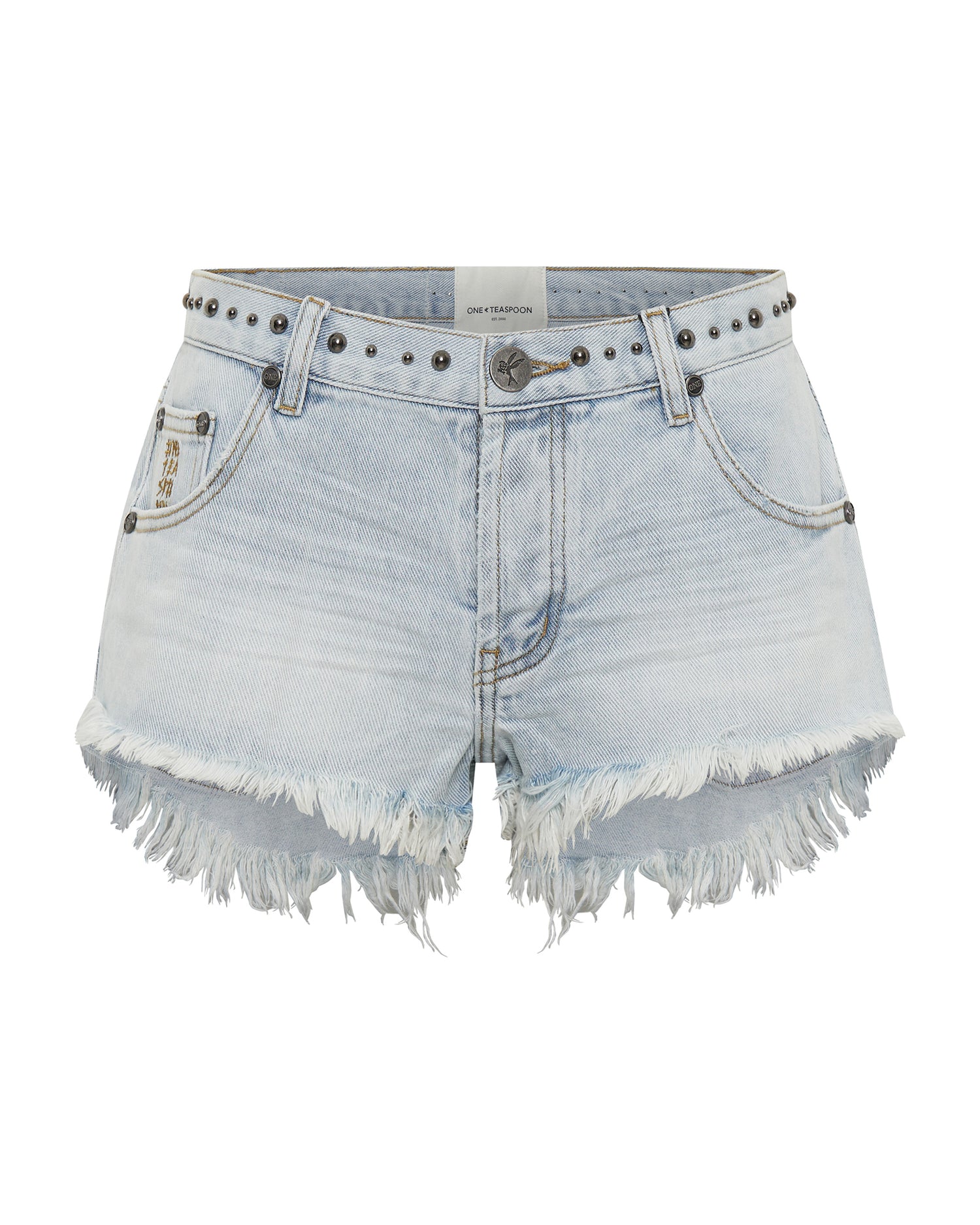 Products Bonitas Low Waist Denim Shorts - Hustler