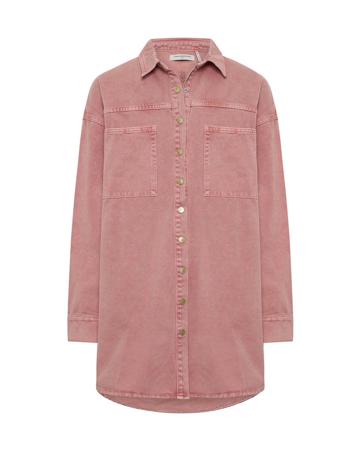 Products Denim Daria Dress - Vintage Red