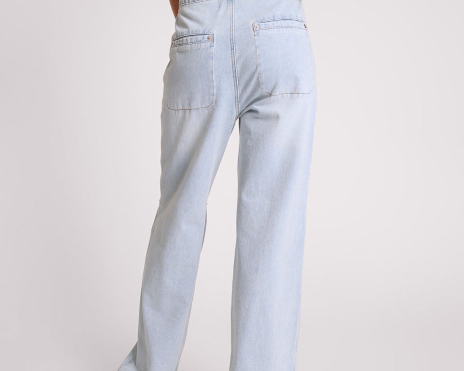 Marley Relaxed Denim Jeans - Blue Latte