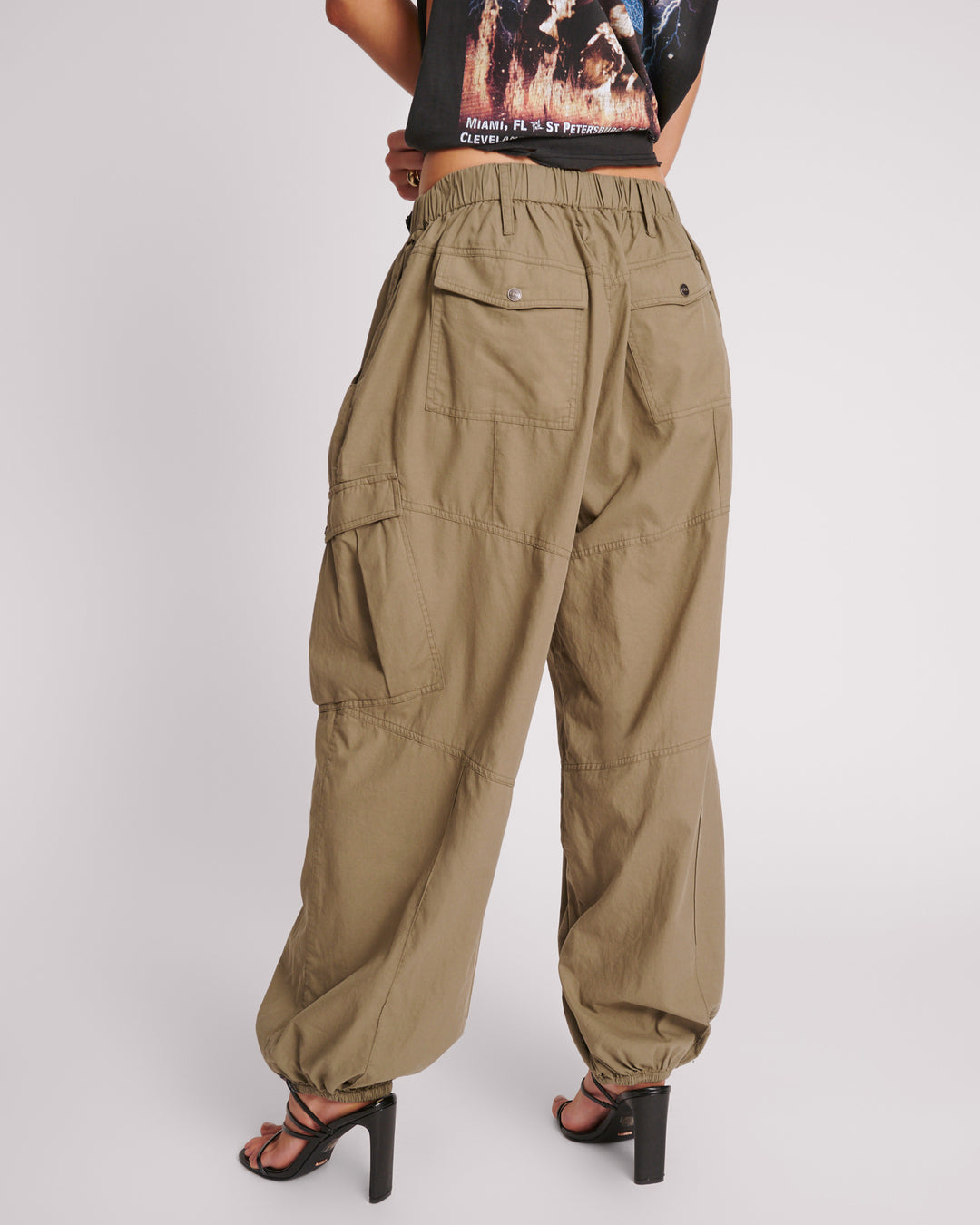 Utility Flight Pants - Khaki | One Teaspoon