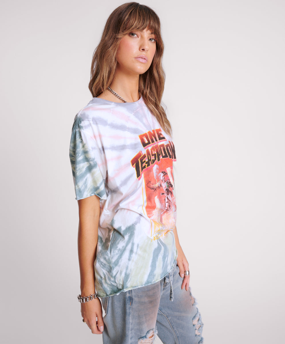 Products MADE IN HELL TIE DYE OVERSIZED TEE