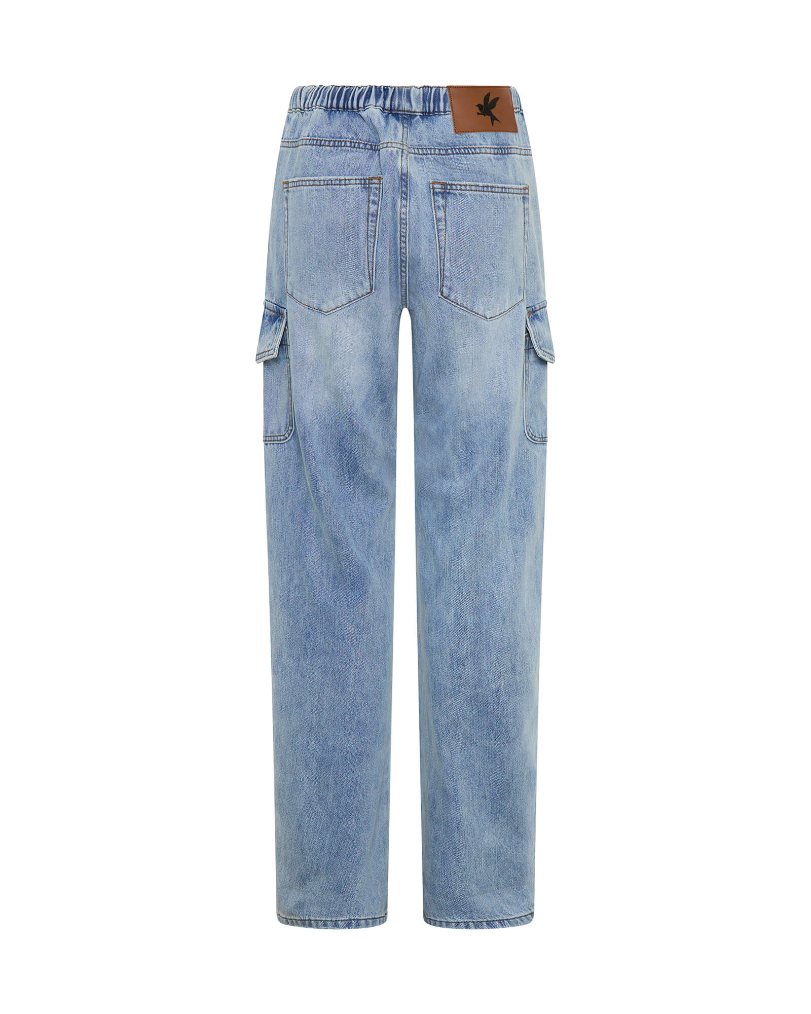 Cargo Shabbies Low Waist Drawstring Boyfriend Denim Jeans