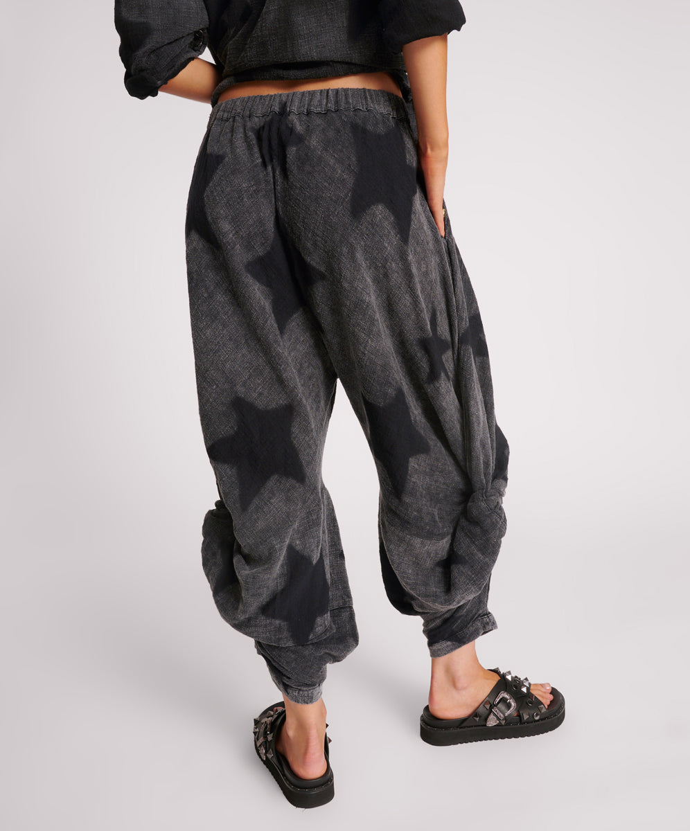 Products BLACK STAR MUSLIN GYPSY PANTS