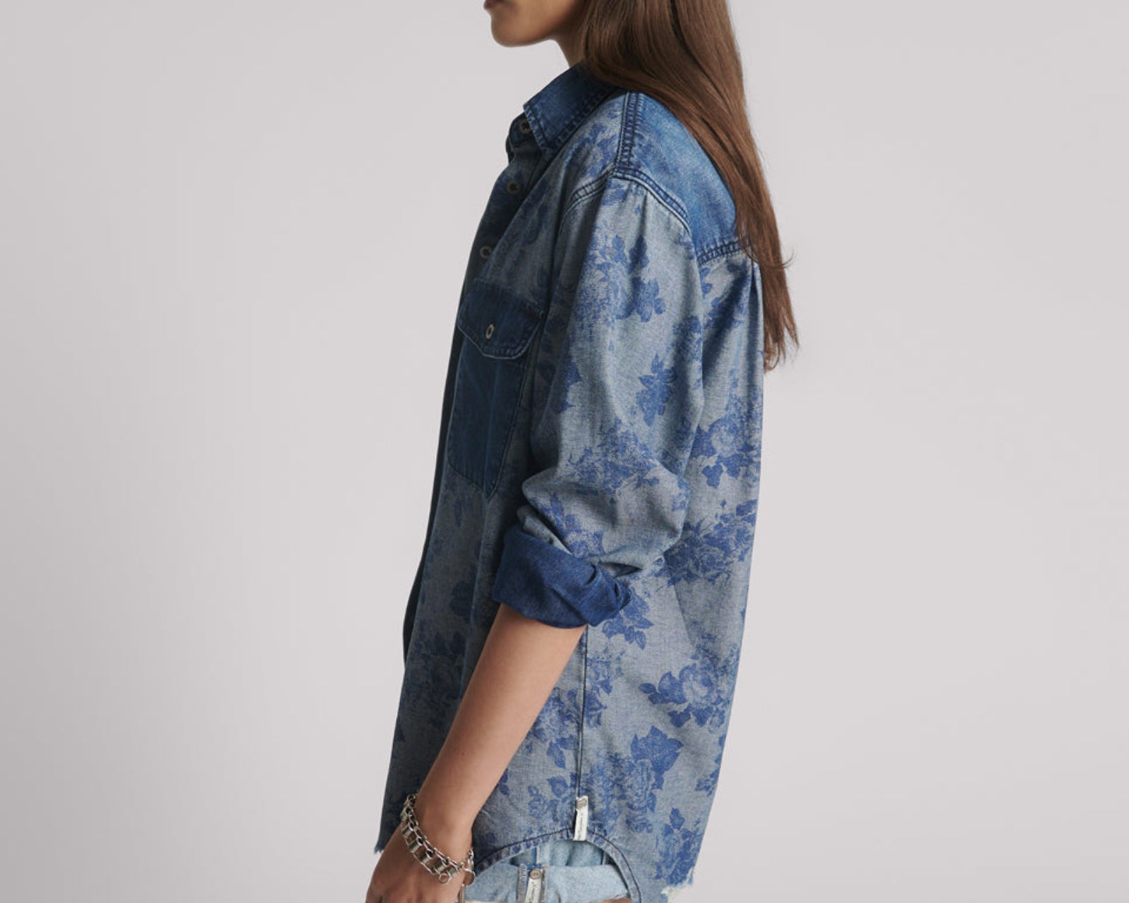 Everyday Denim Shirt - Rosewood