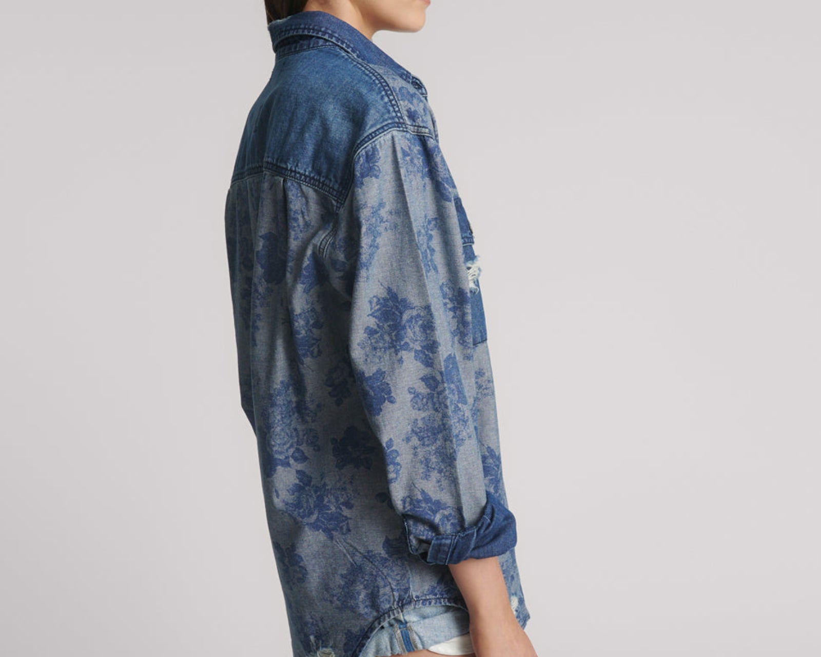 Everyday Denim Shirt - Rosewood