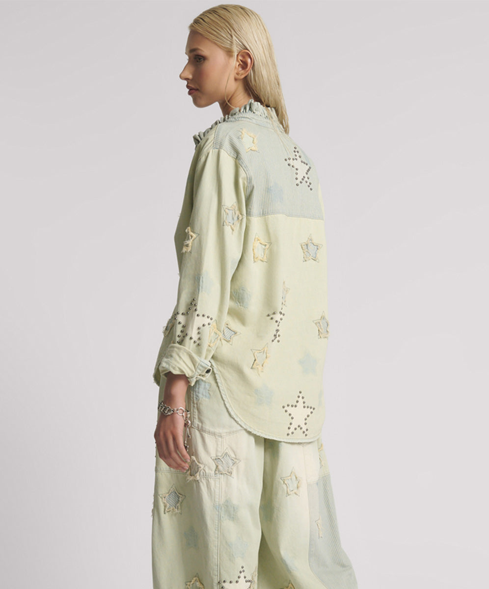 SUNDAE STAR DENIM CRYSLER SHIRT