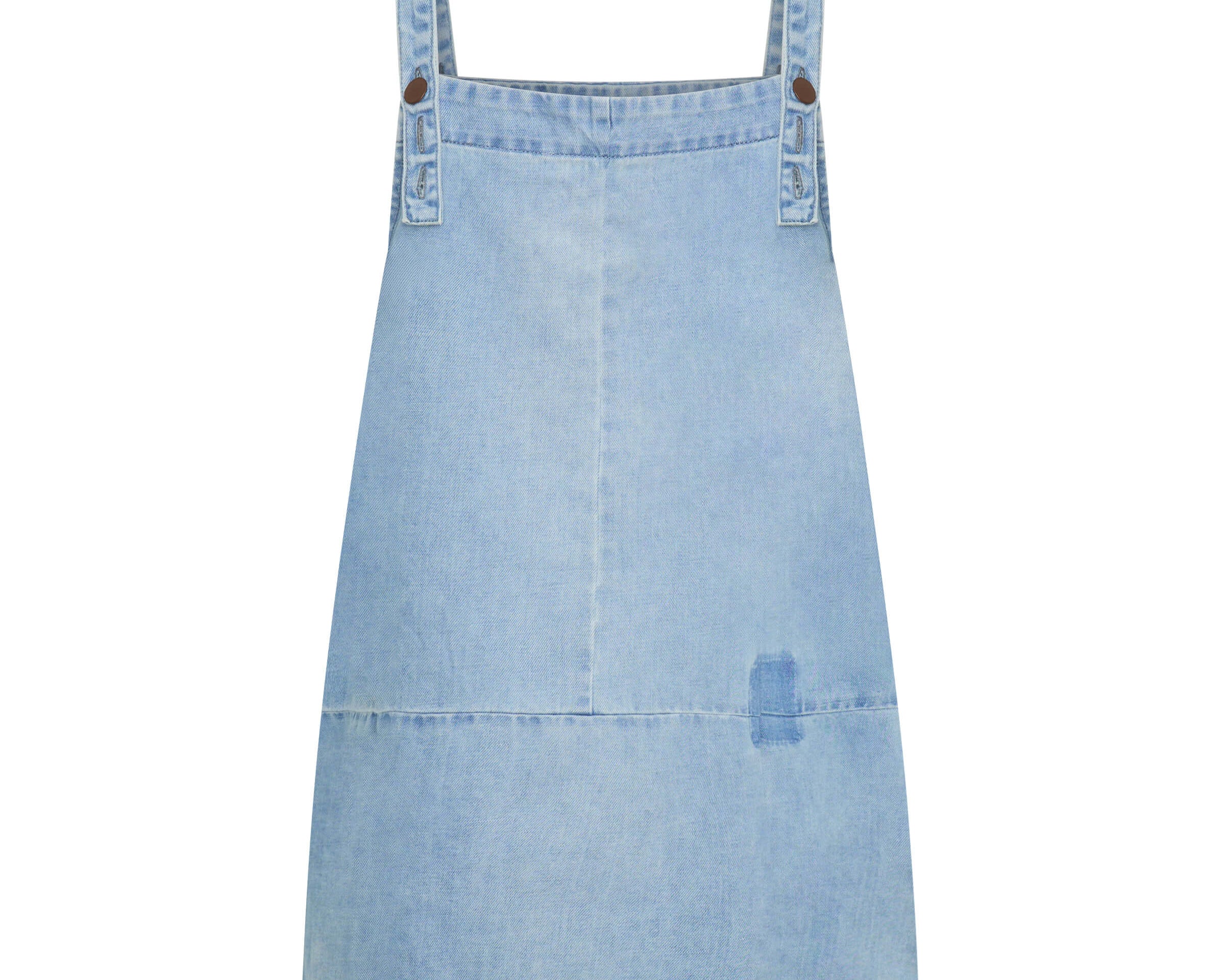 Denim Pini Mini Dress - Faded Blue