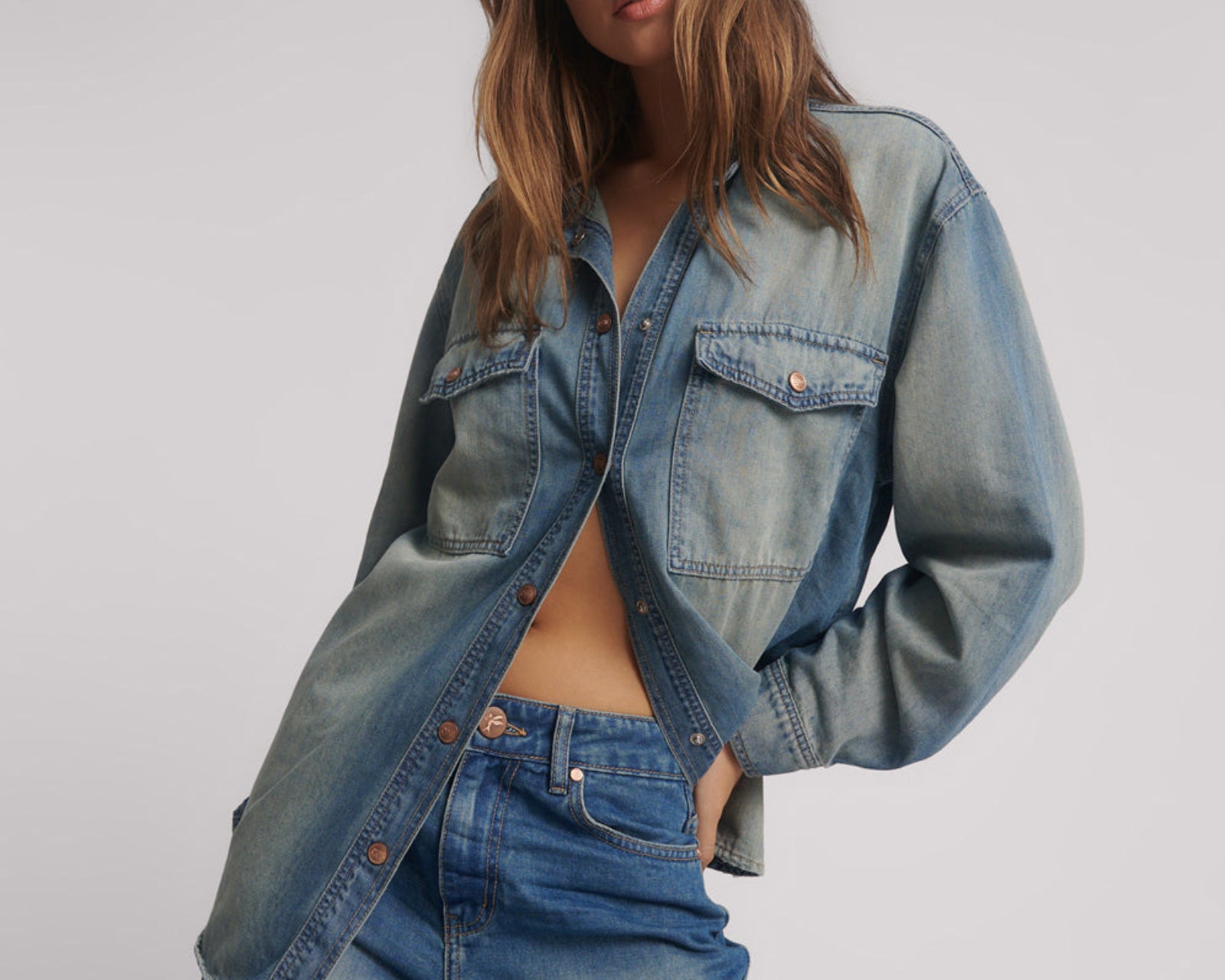 Essential Denim Shirt - Blue Ranch
