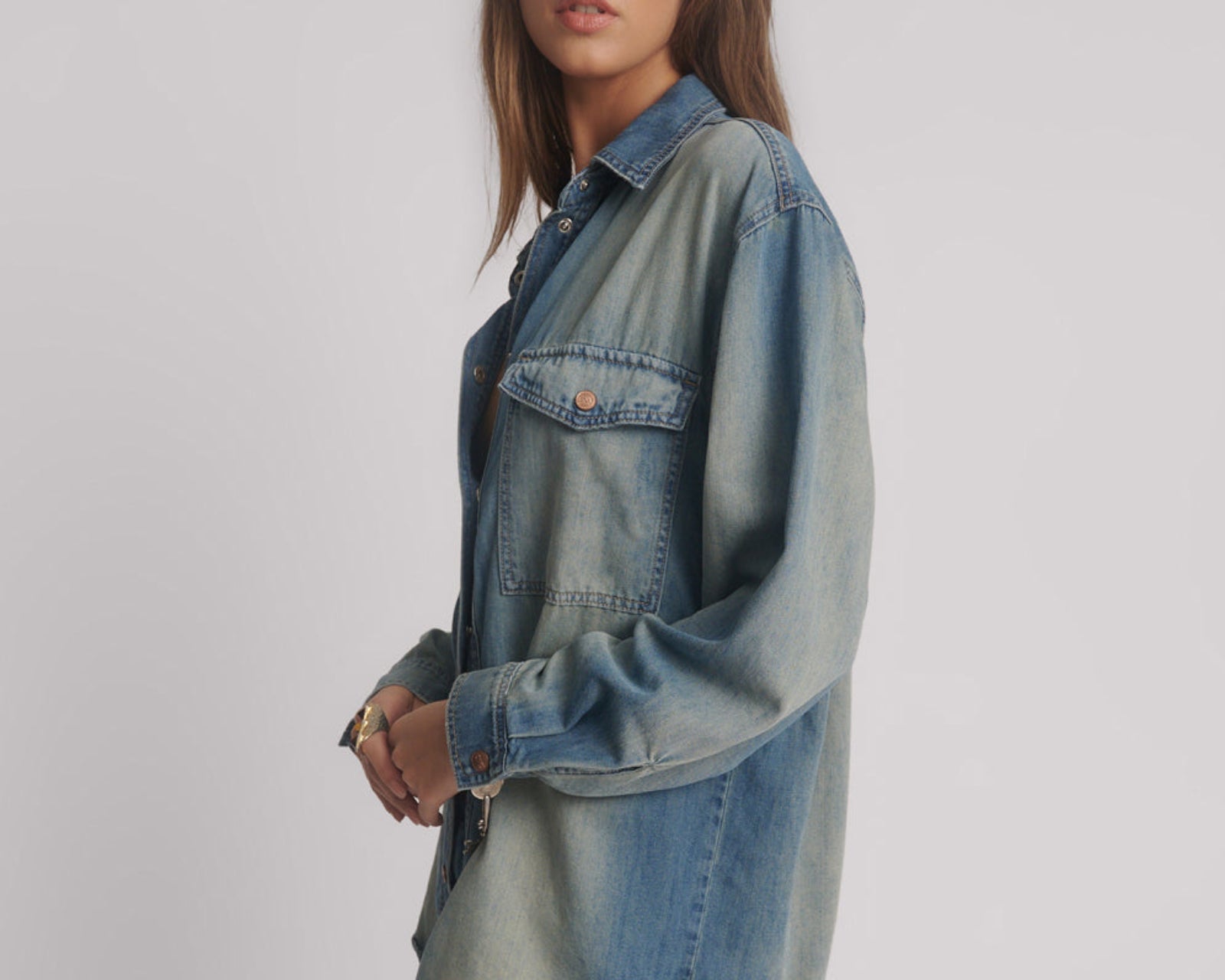 Essential Denim Shirt - Blue Ranch