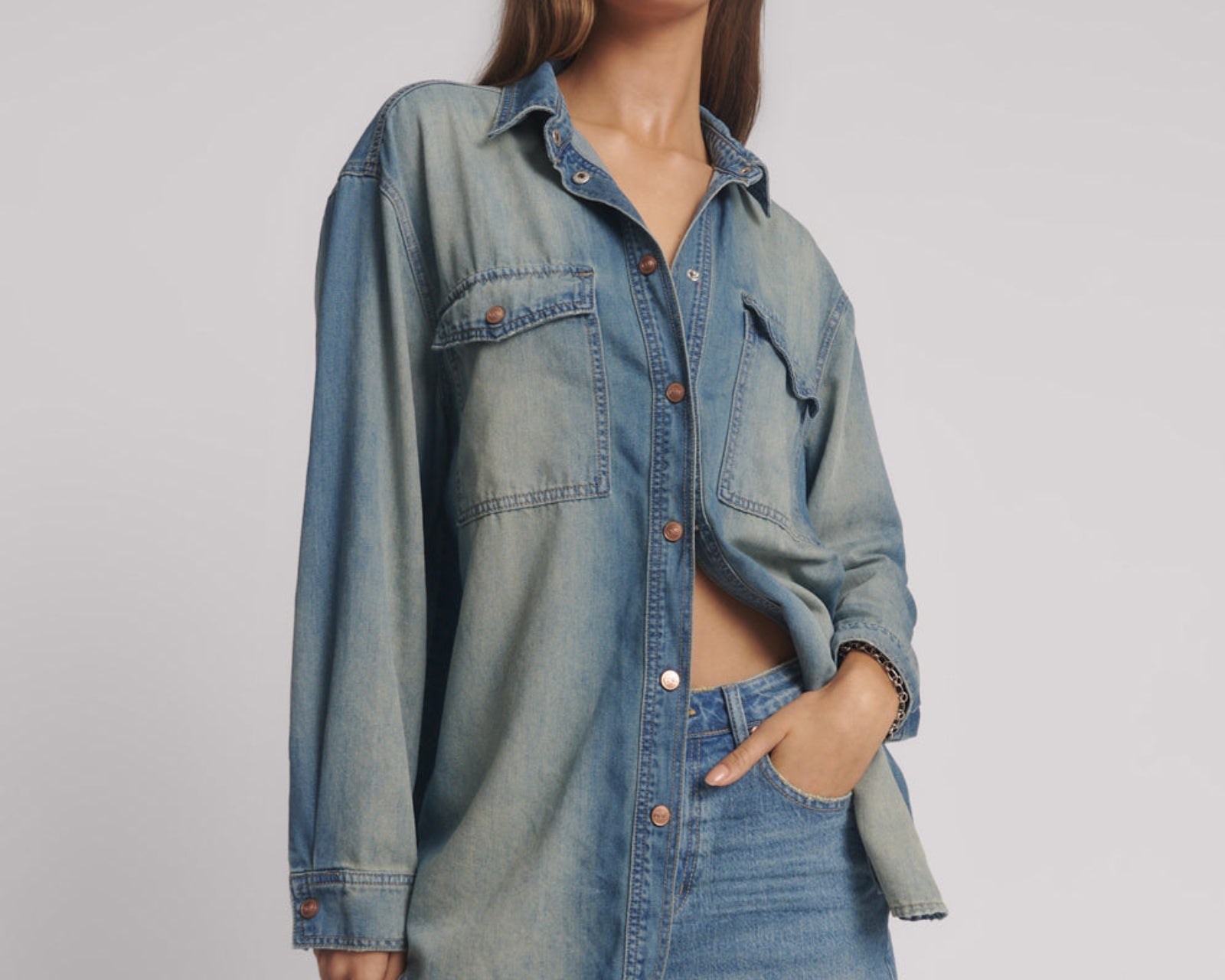 Essential Denim Shirt - Blue Ranch
