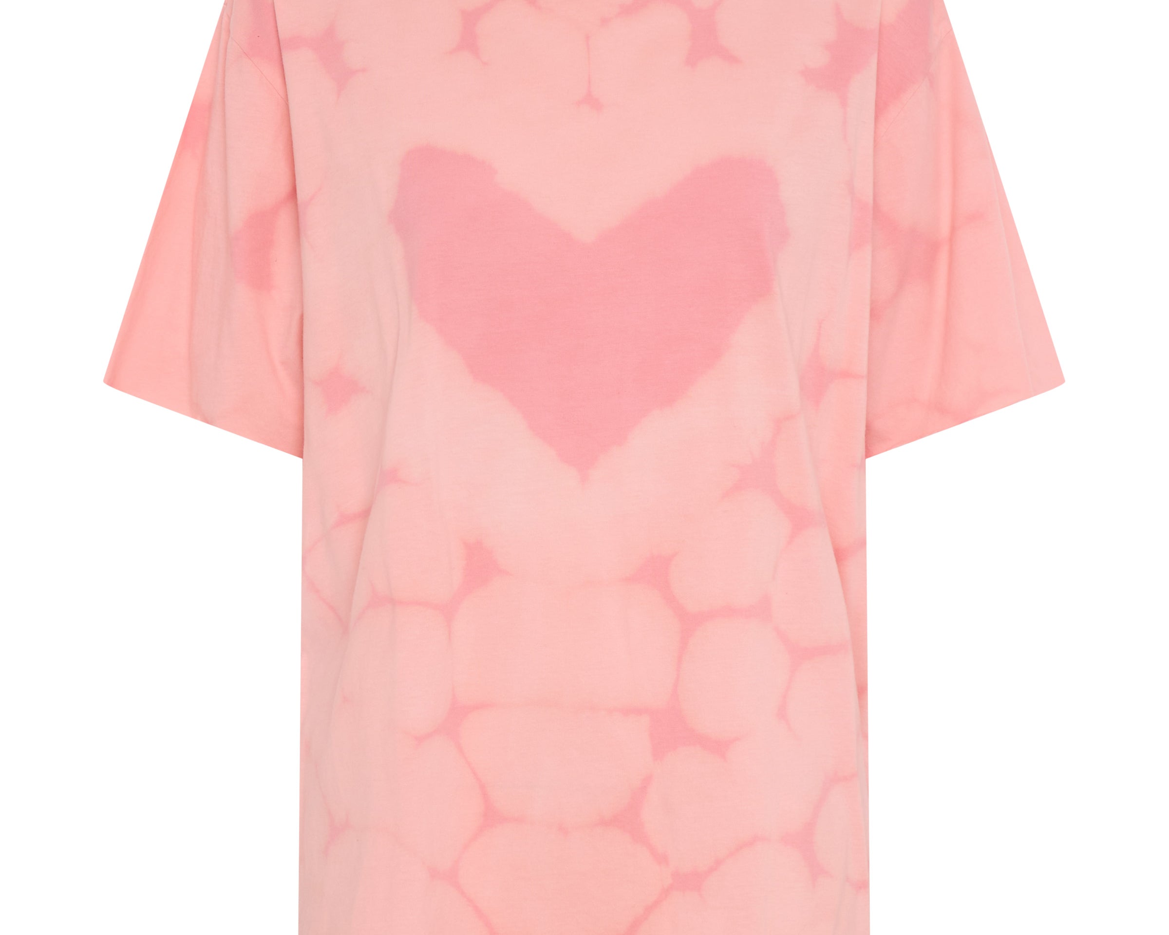 Love Sweat Tie Dye Boyfriend Tee | Pale Pink Love Sweat Tie Dye Boyfriend Tee | Pale Pink