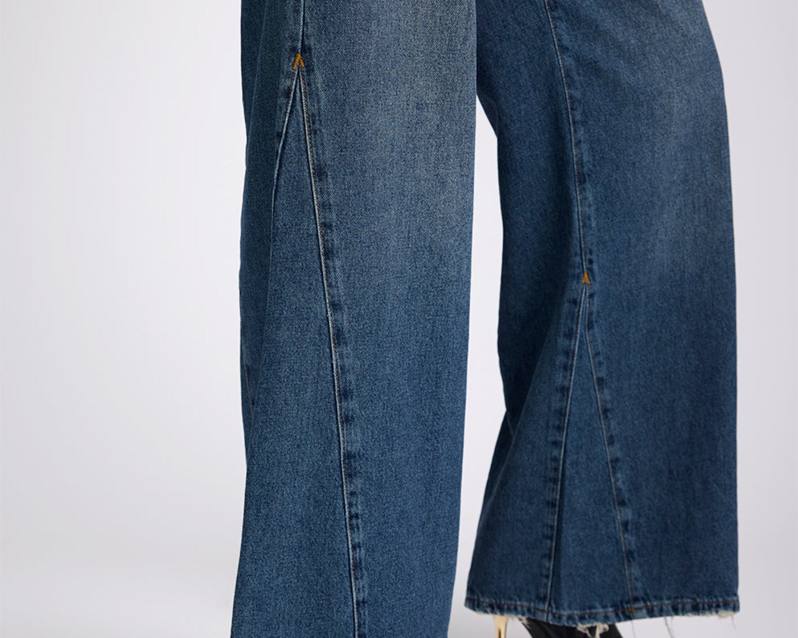 Cruisers Mid Waist Bootcut Flare Denim Jeans - Colorado Blue