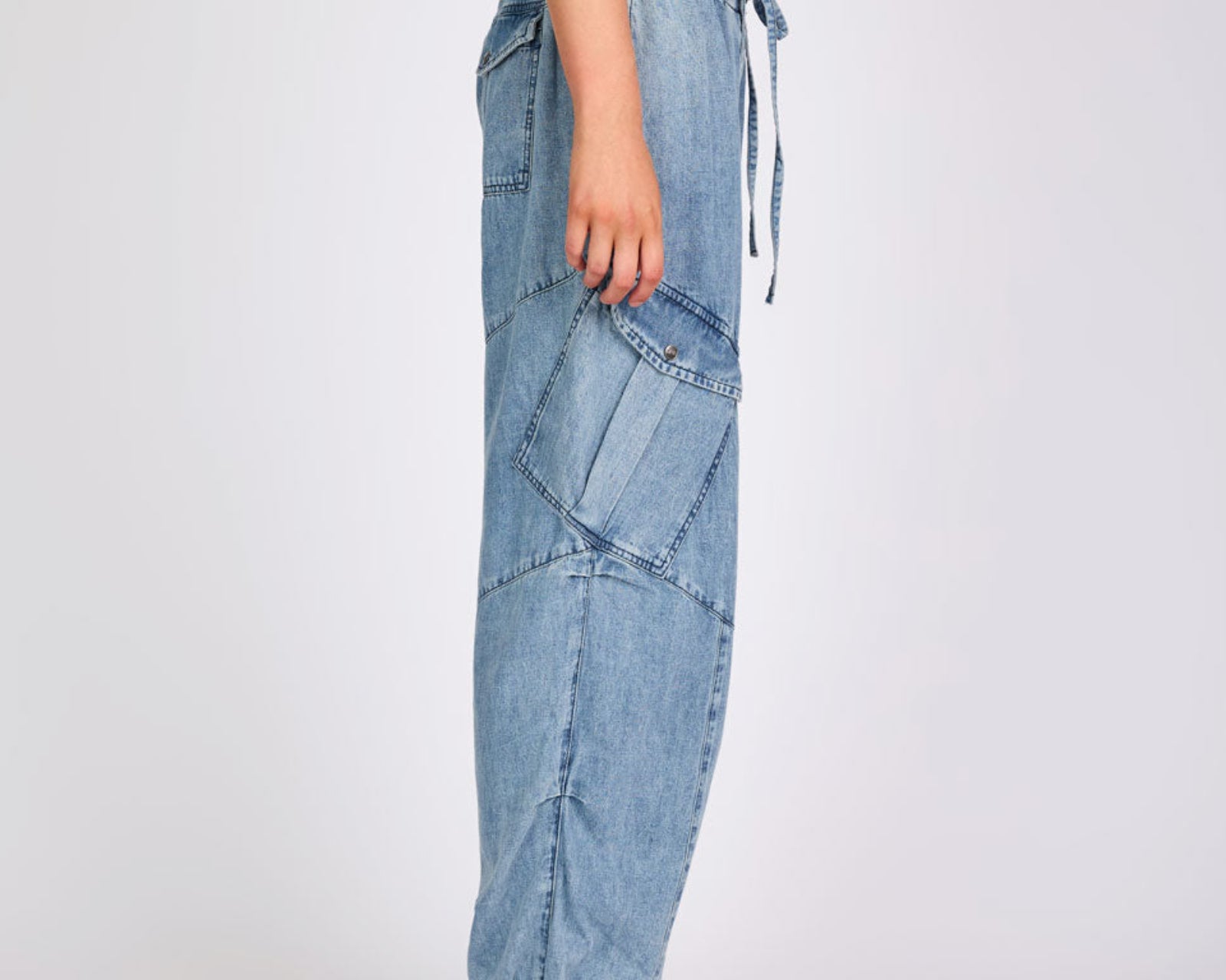 Utility Denim Flight Pants - Johnny Blue