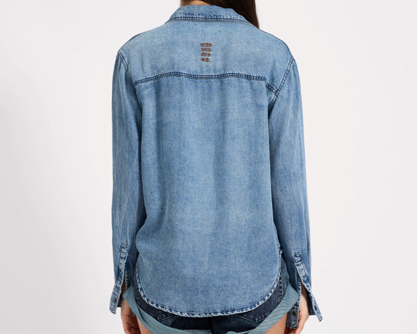 Tencel Western Shirt - Blue