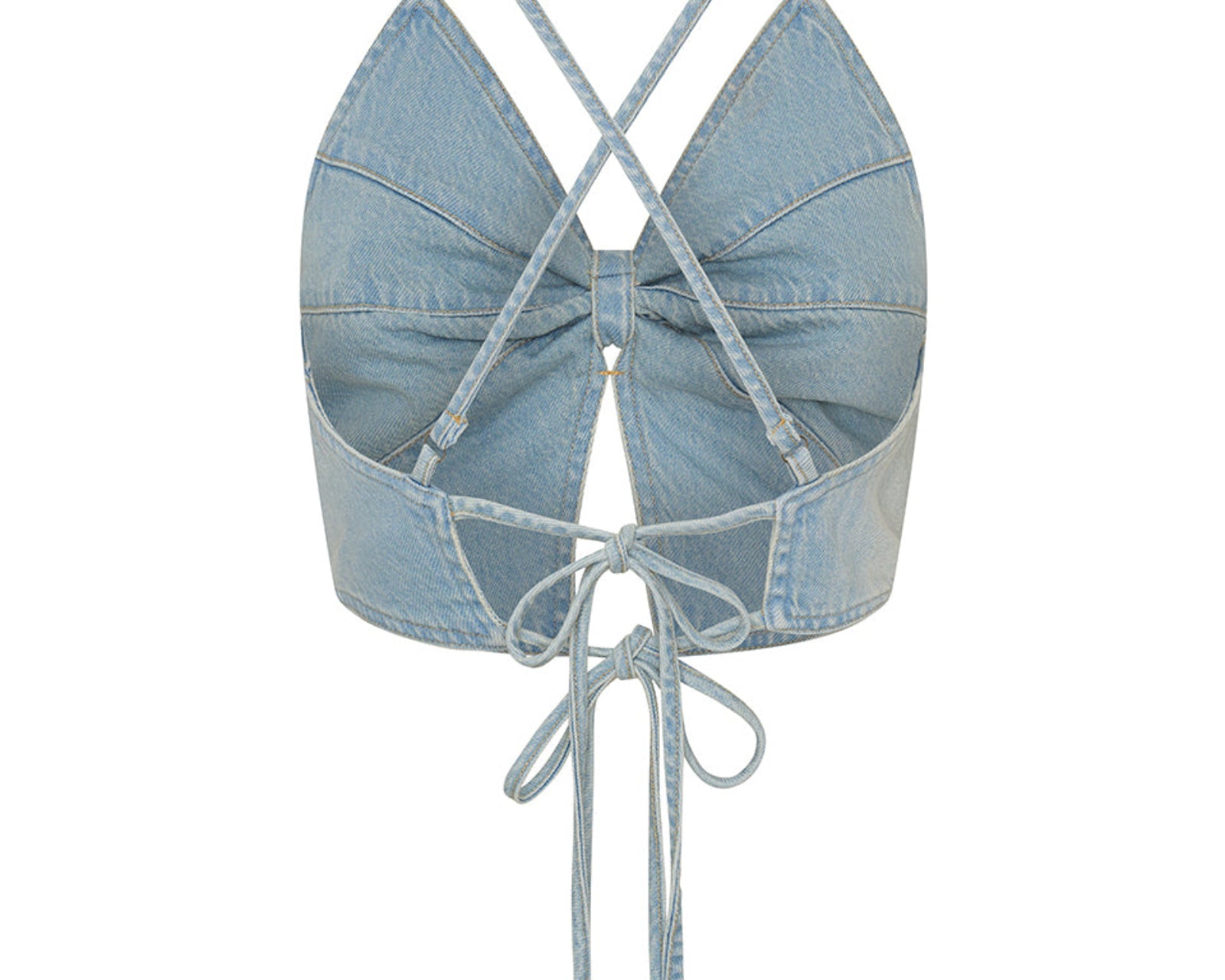 Denim Butterfly Top - Best Blue