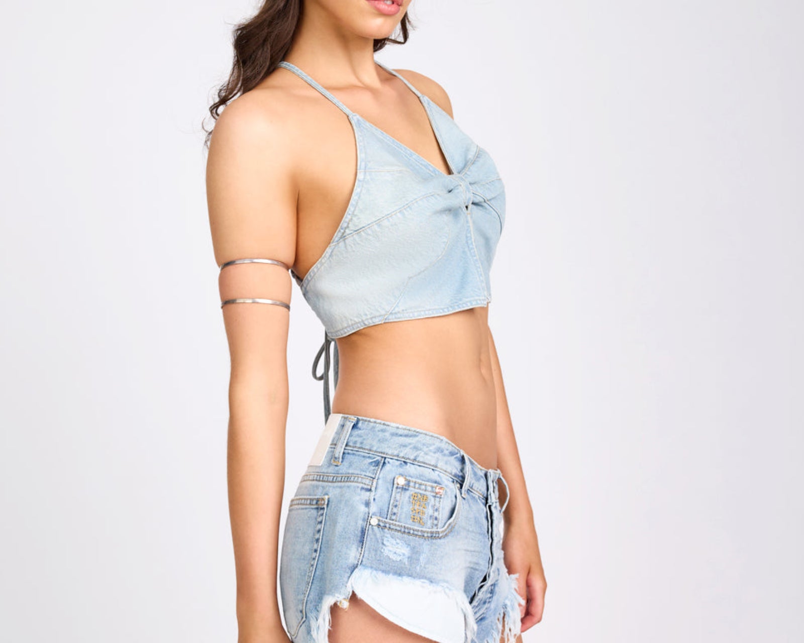 Denim Butterfly Top - Best Blue