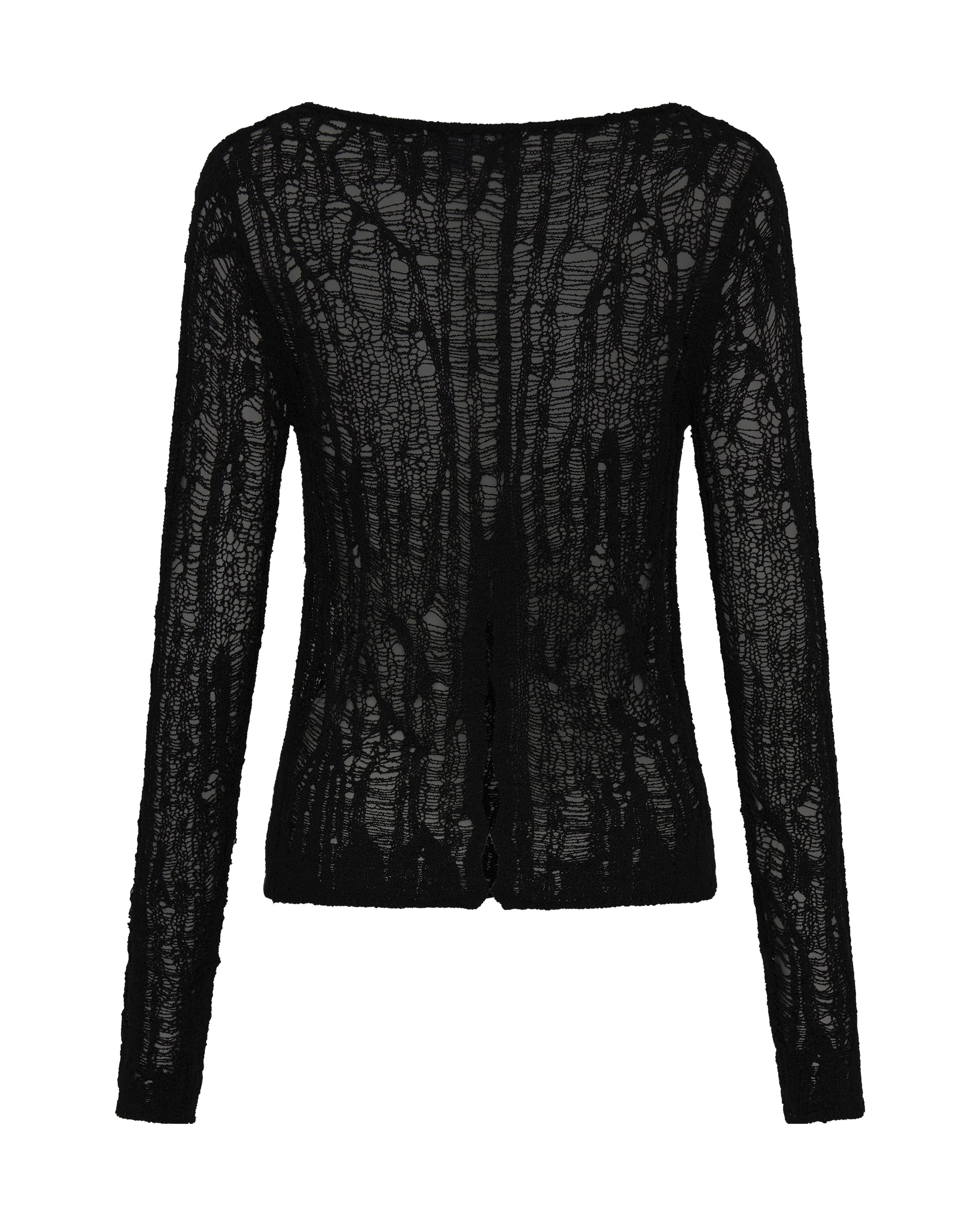トップス IRELAND HANDKNIT BLACK36 NIKA top – Soulland