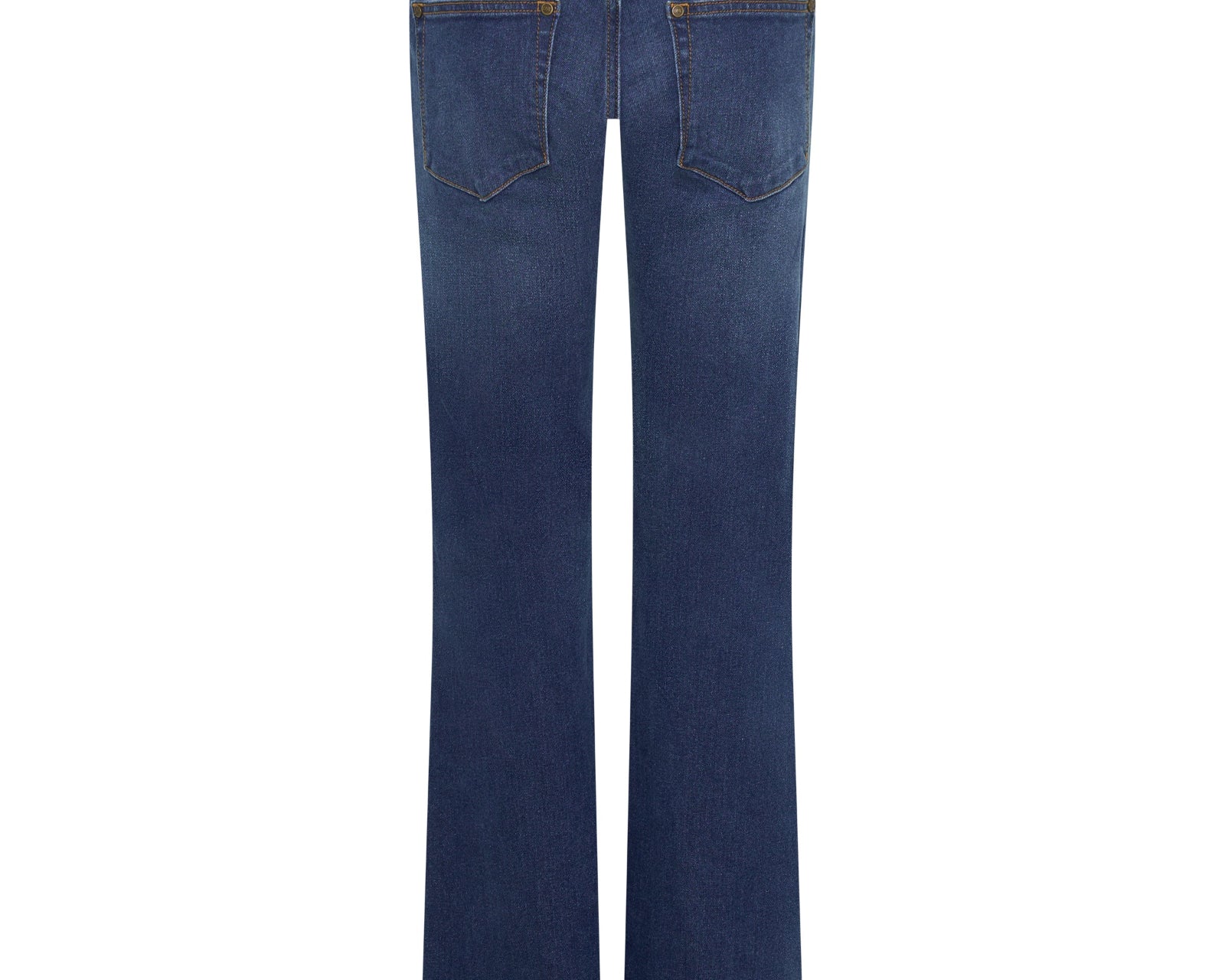 Alice Low Waist Bootcut Denim Jeans - Indigo Blue