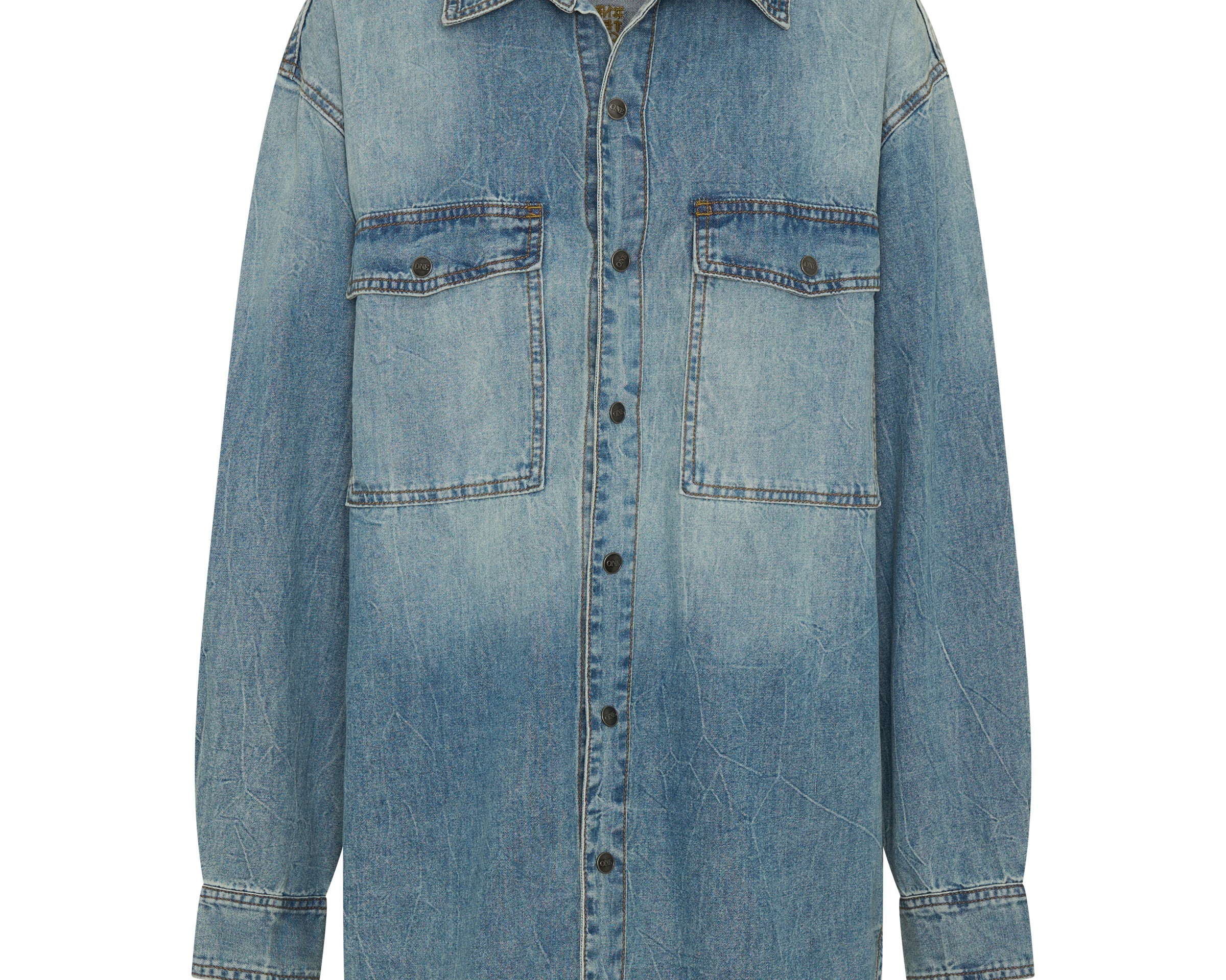 Essential Denim Shirt - Blue Crush