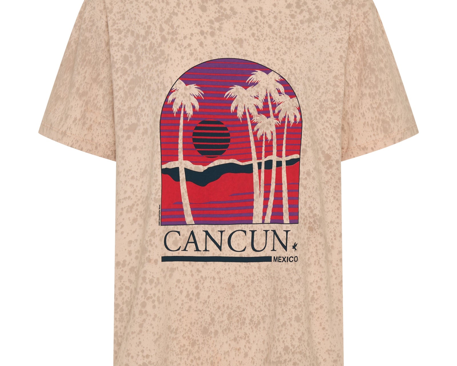 Cancun Boyfriend Tee - Stone