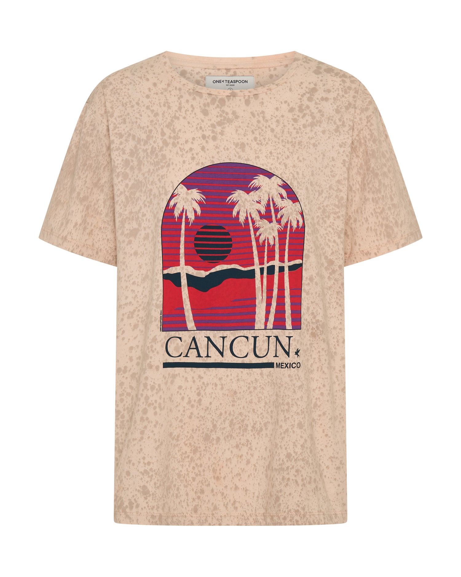  Cancun Boyfriend Tee - Stone