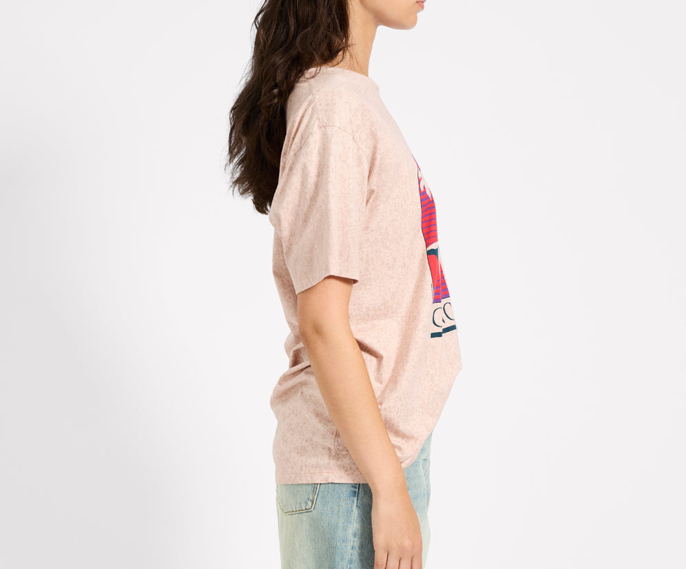 Cancun Boyfriend Tee - Stone