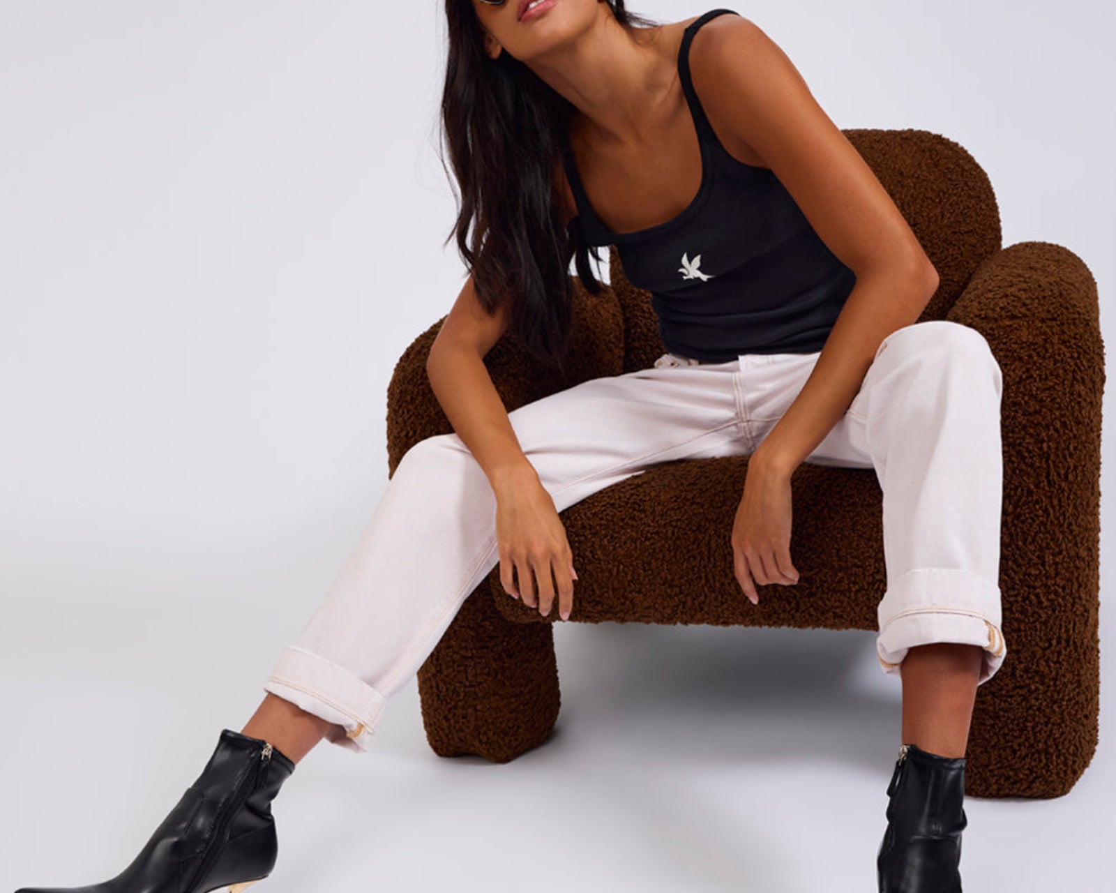 Bandits Low Waist Boyfriend Denim Jeans - Pink Tint