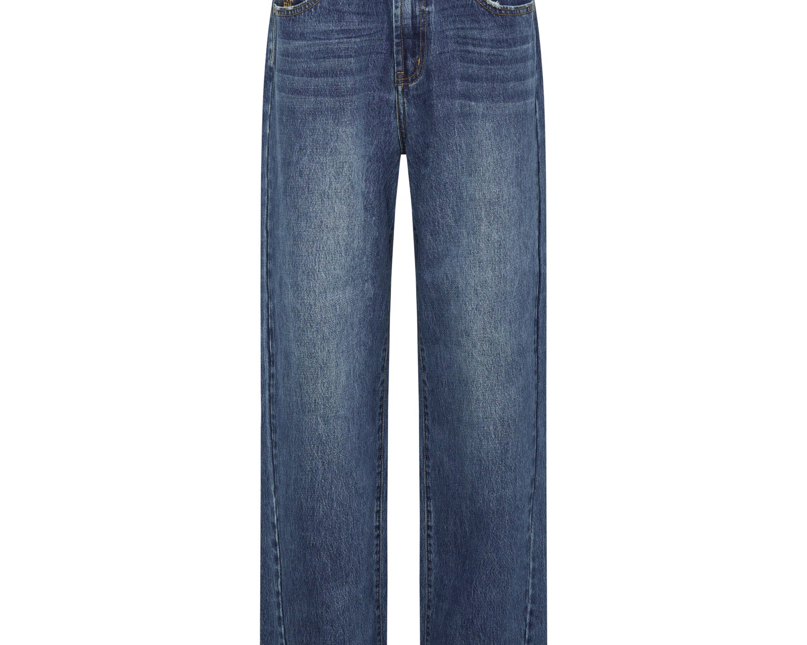 Baxters Mid Waist Wide Leg Denim Jeans - Blue Love