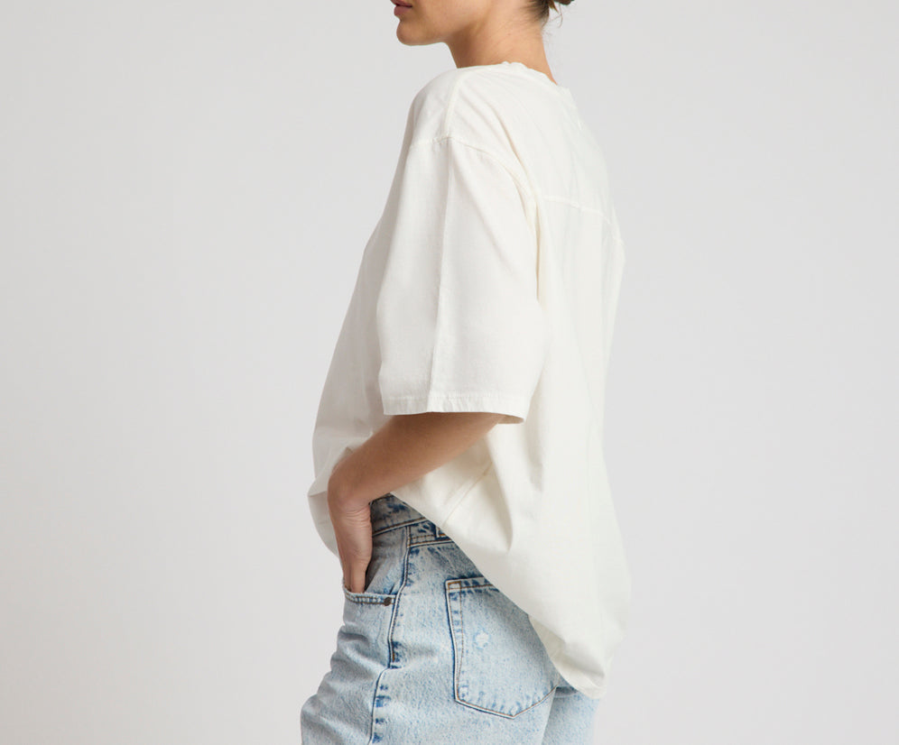 Jackson Mid Waist Wide Leg Shorts - Whisper Blue