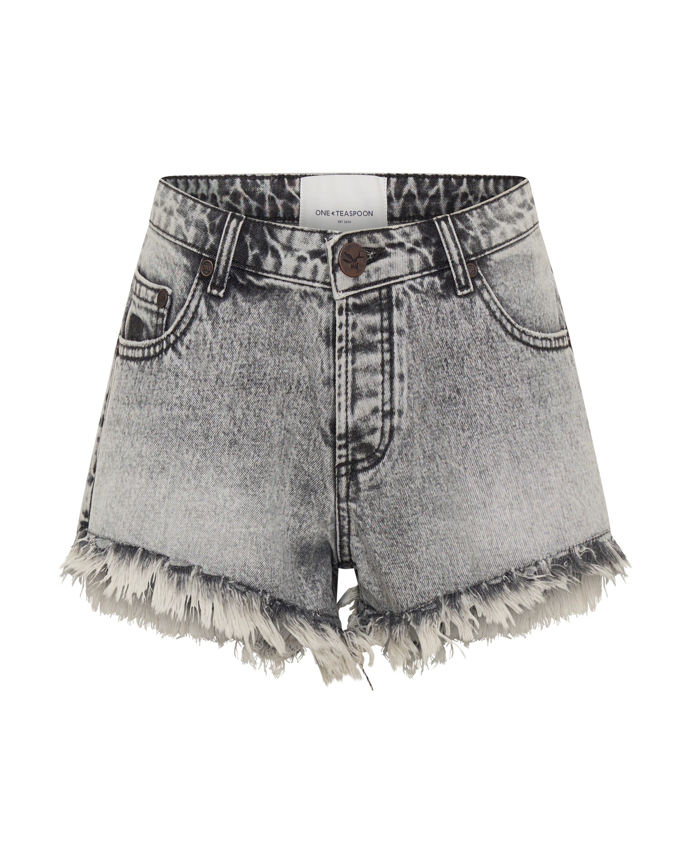 S v-cut mini shorts gray Mサイズ 【公式通販】