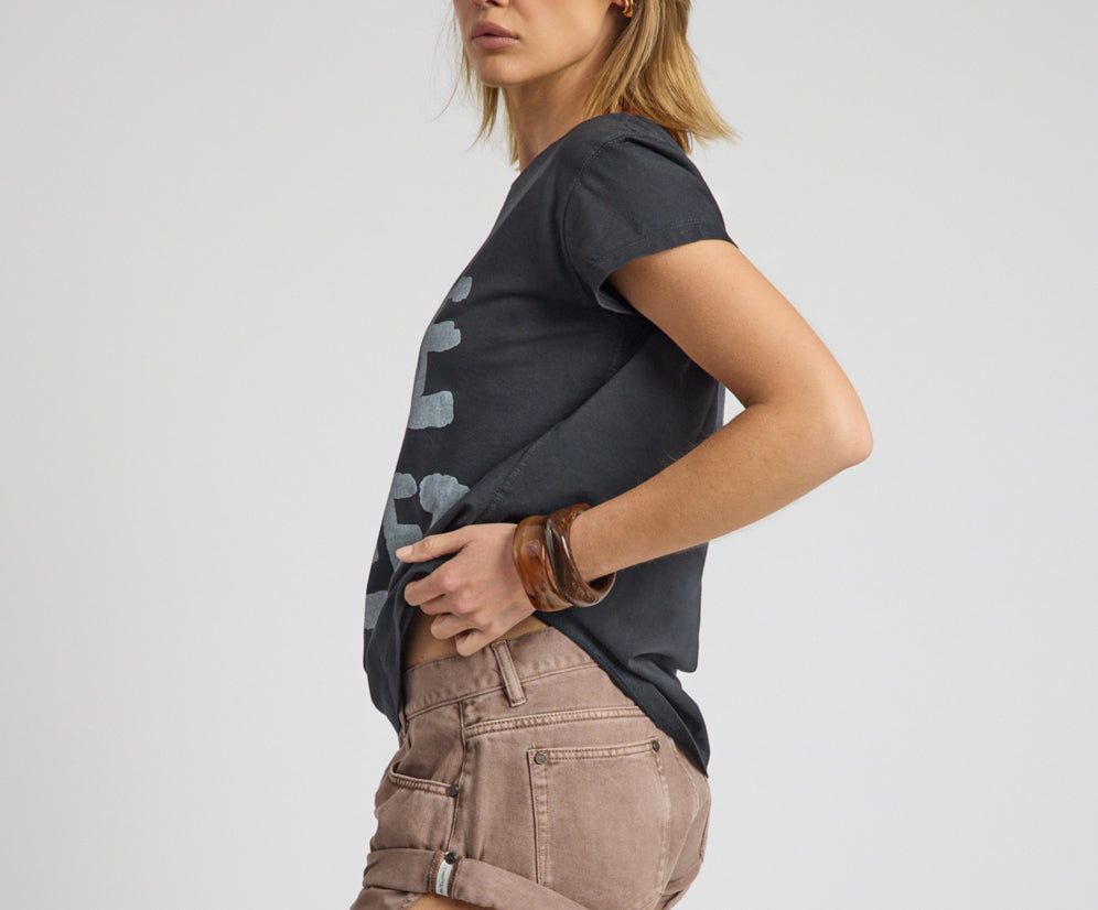 Bandits Low Waist Denim Shorts - Espresso Brown