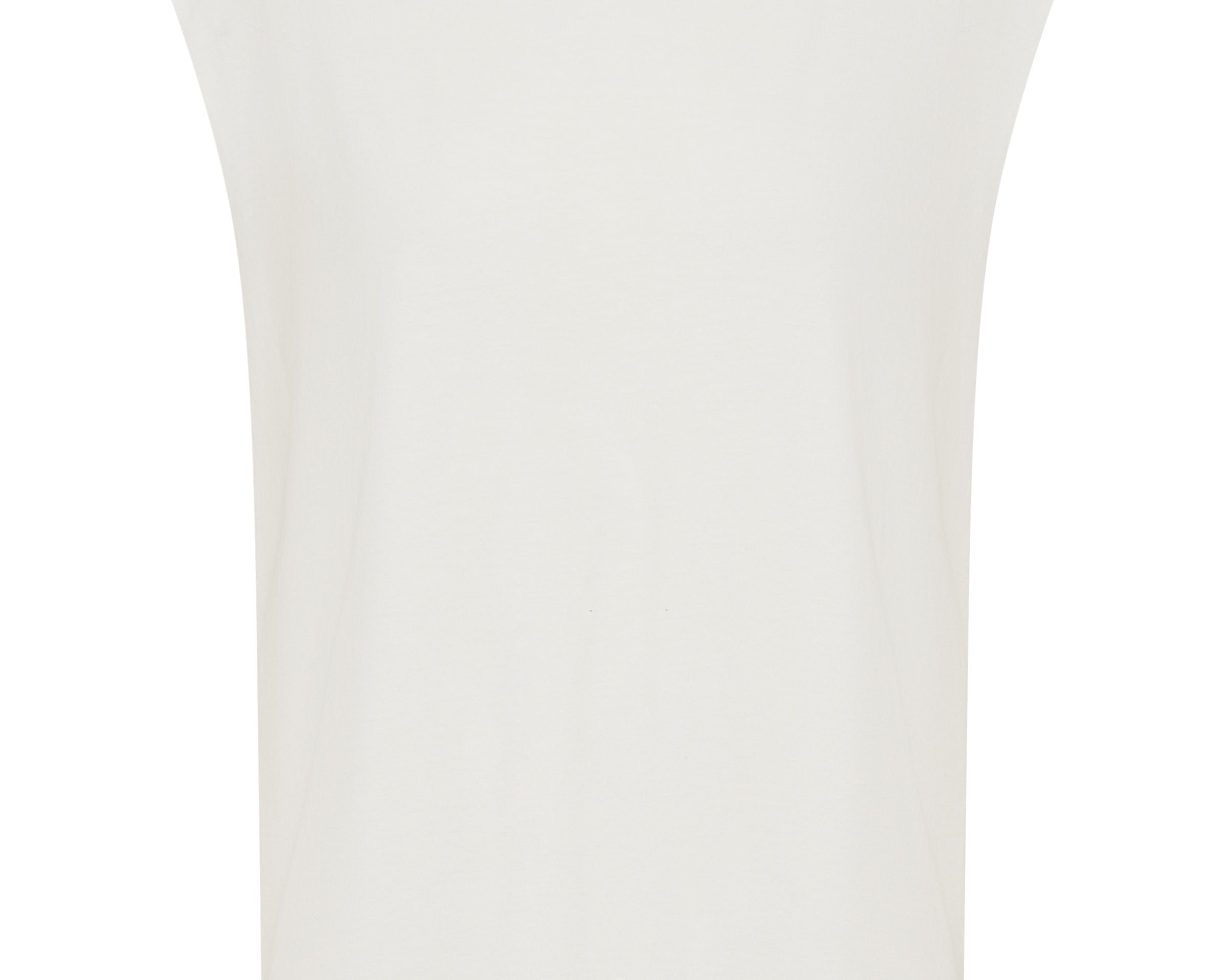 Plain White Vintage Tank - White