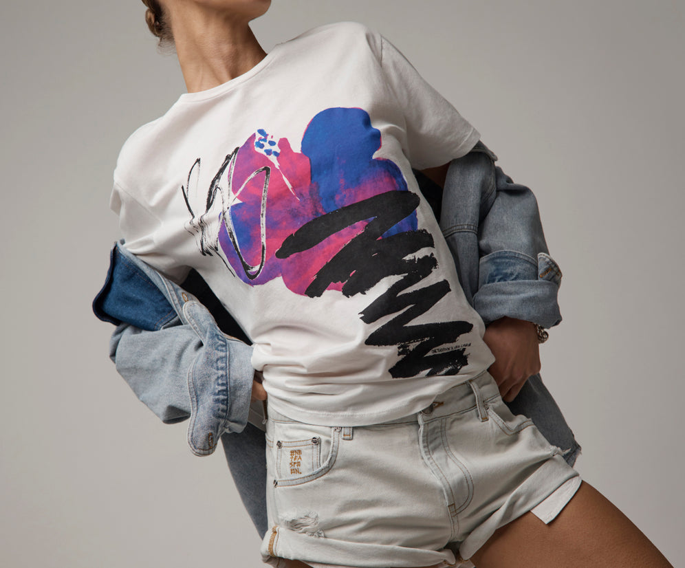 Bandits Low Waist Denim Shorts - Arctic Blue