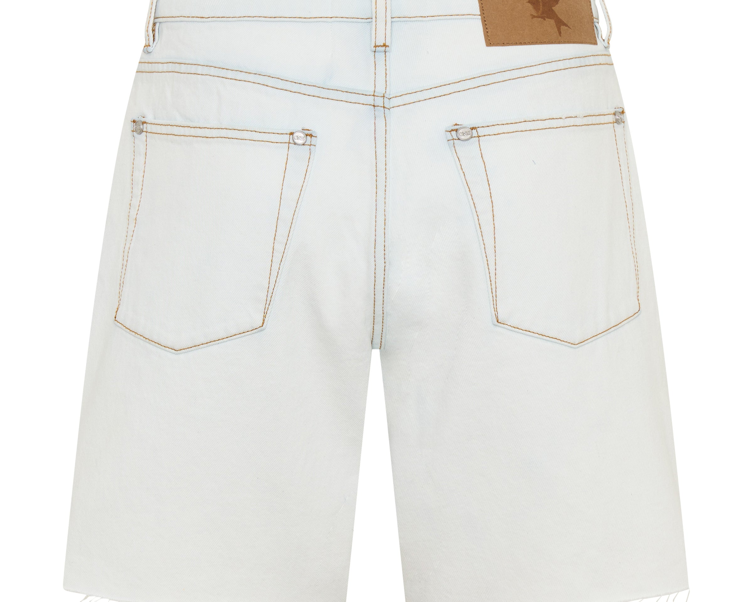 Jackson Mid Waist Wide Leg Shorts - Arctic Blue