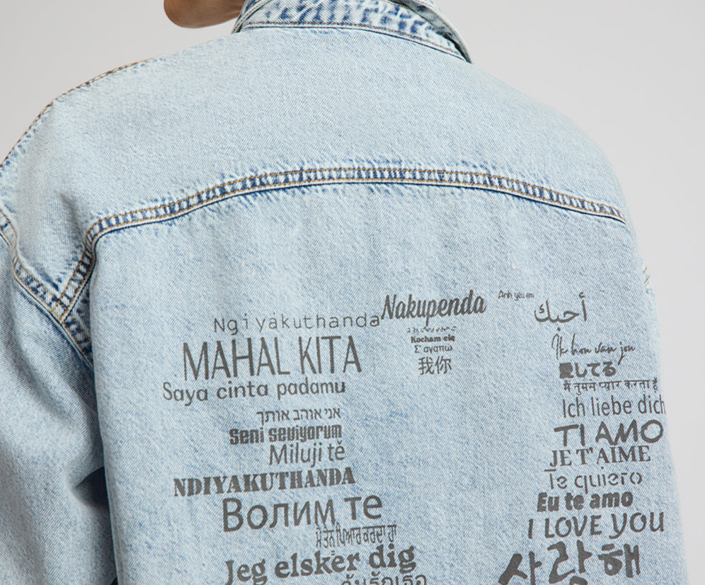 Je T'Aime Denim Shacket - Whisper Blue