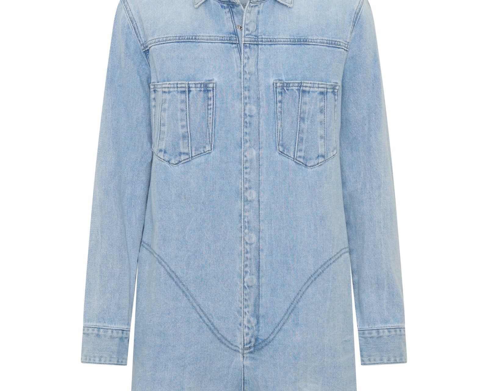 Prophecy Denim Jumpsuit - Blue Latte