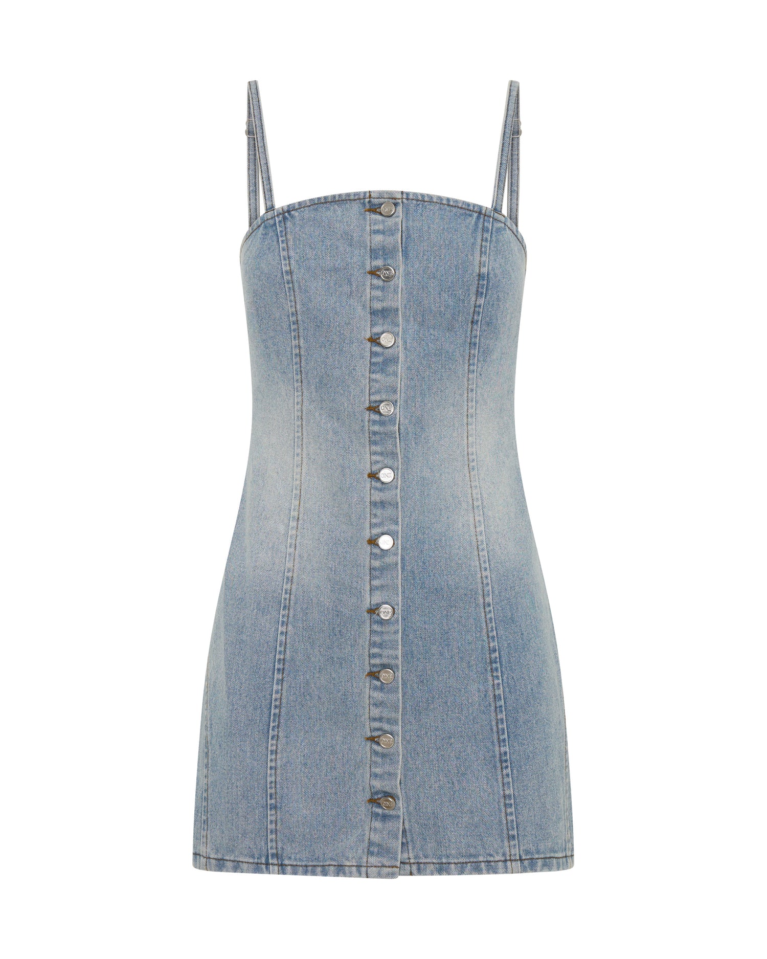 Women's Denim Shirt Dress - Jean Dress - One Teaspoon Women's Denim Shirt Dress - Jean Dress - One Teaspoon