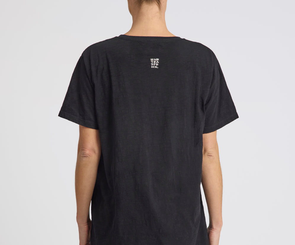 25th Anniversary Good Times Boyfriend Tee - Black