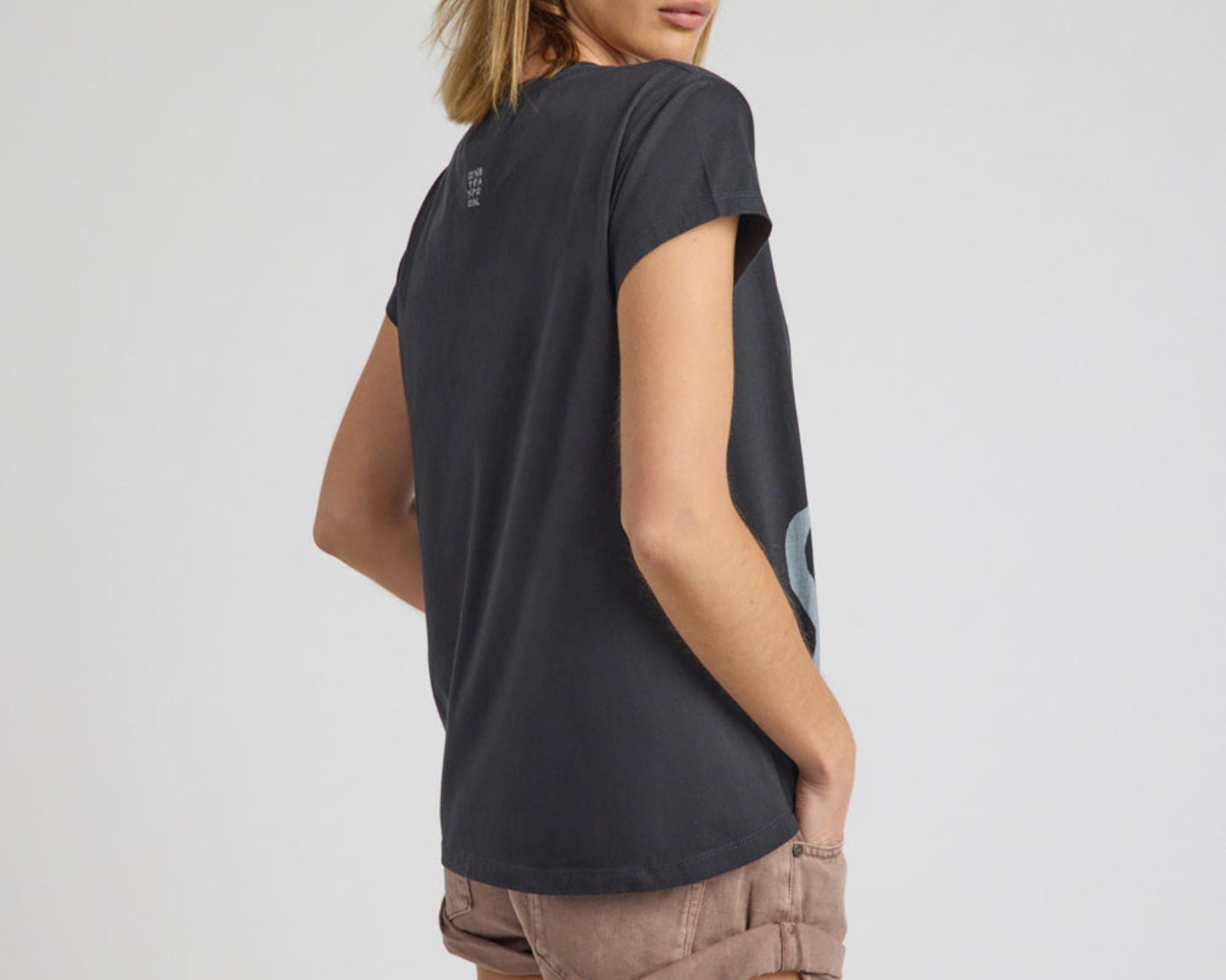 Love Street Classic Tee - Stone Wash Black