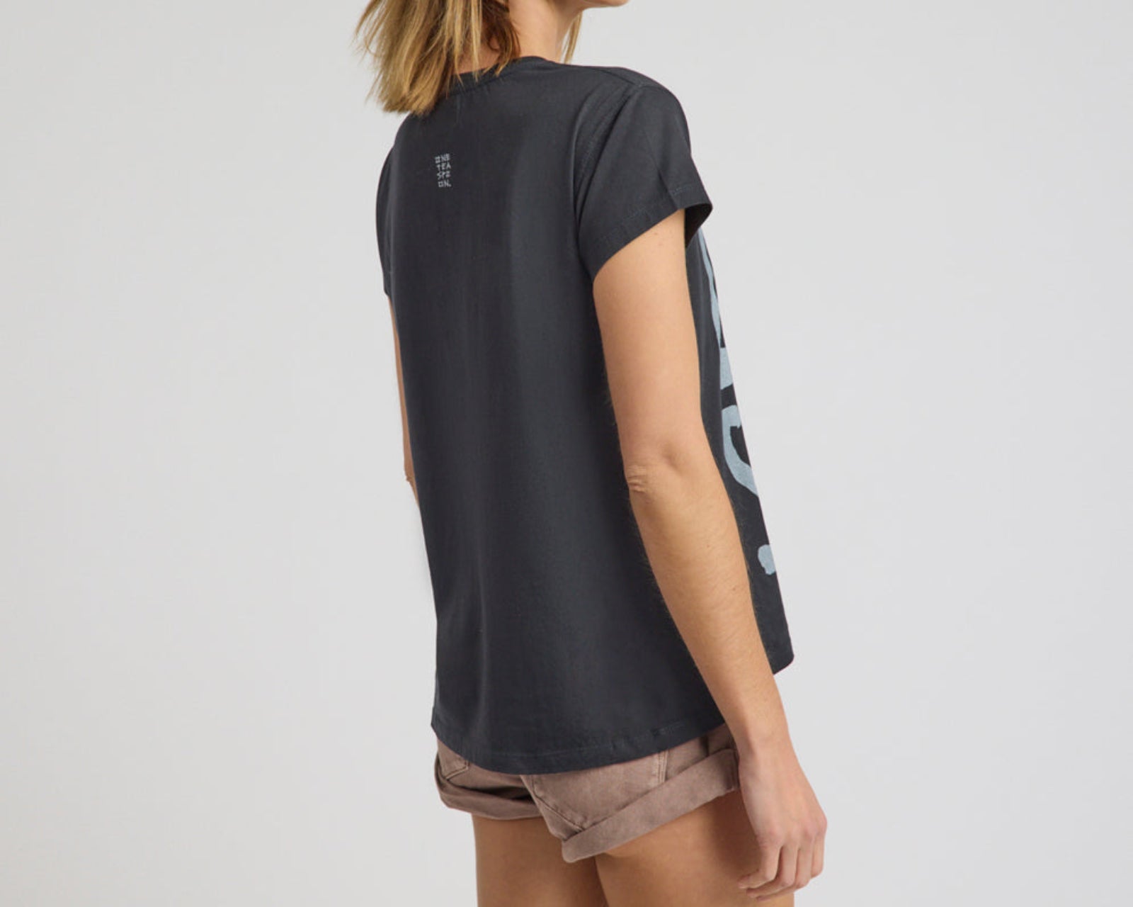 Love Street Classic Tee - Stone Wash Black
