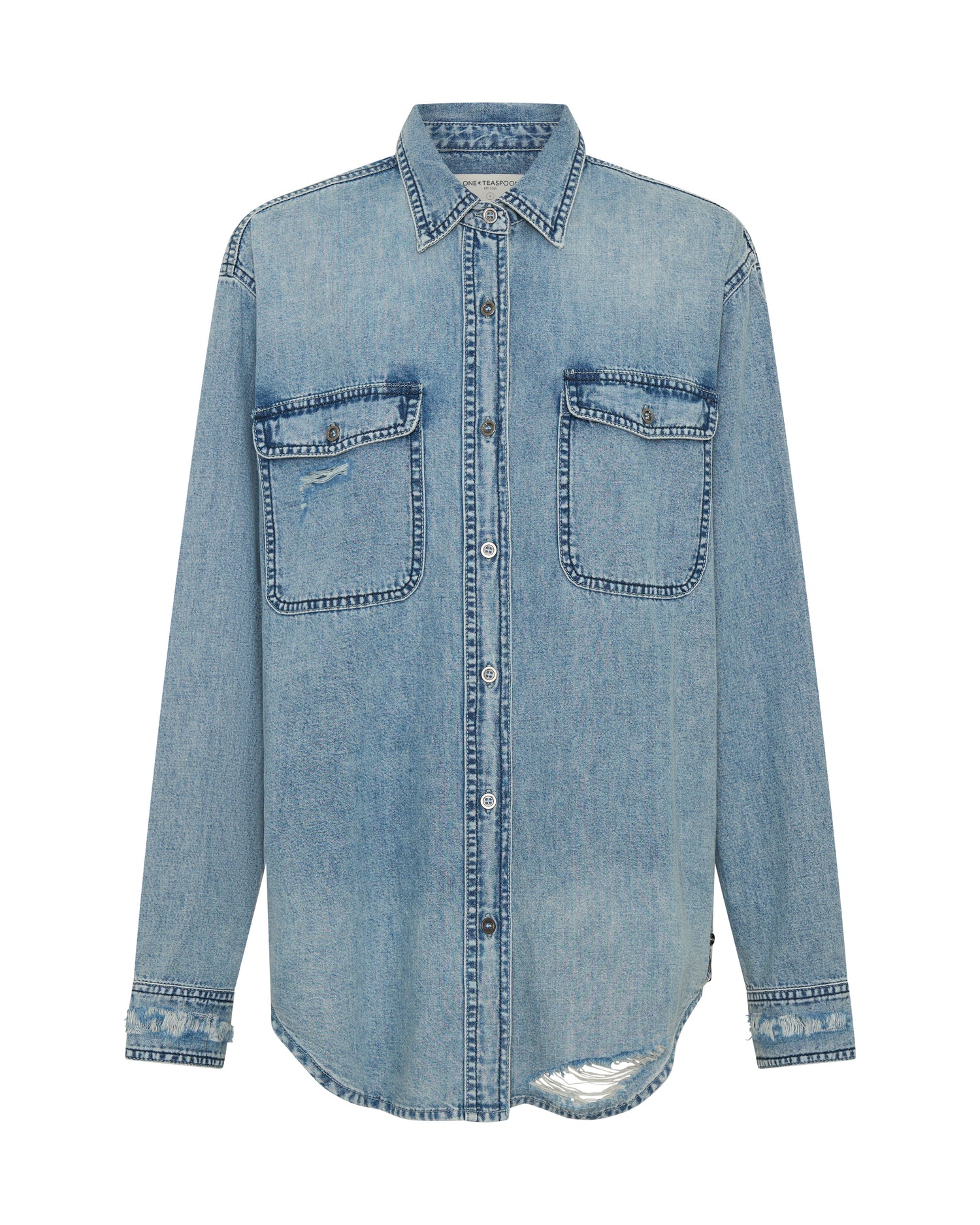 Jordan's Picks 25th Anniversary Limited Edition Everyday Studded Denim Shirt - Salty Dog